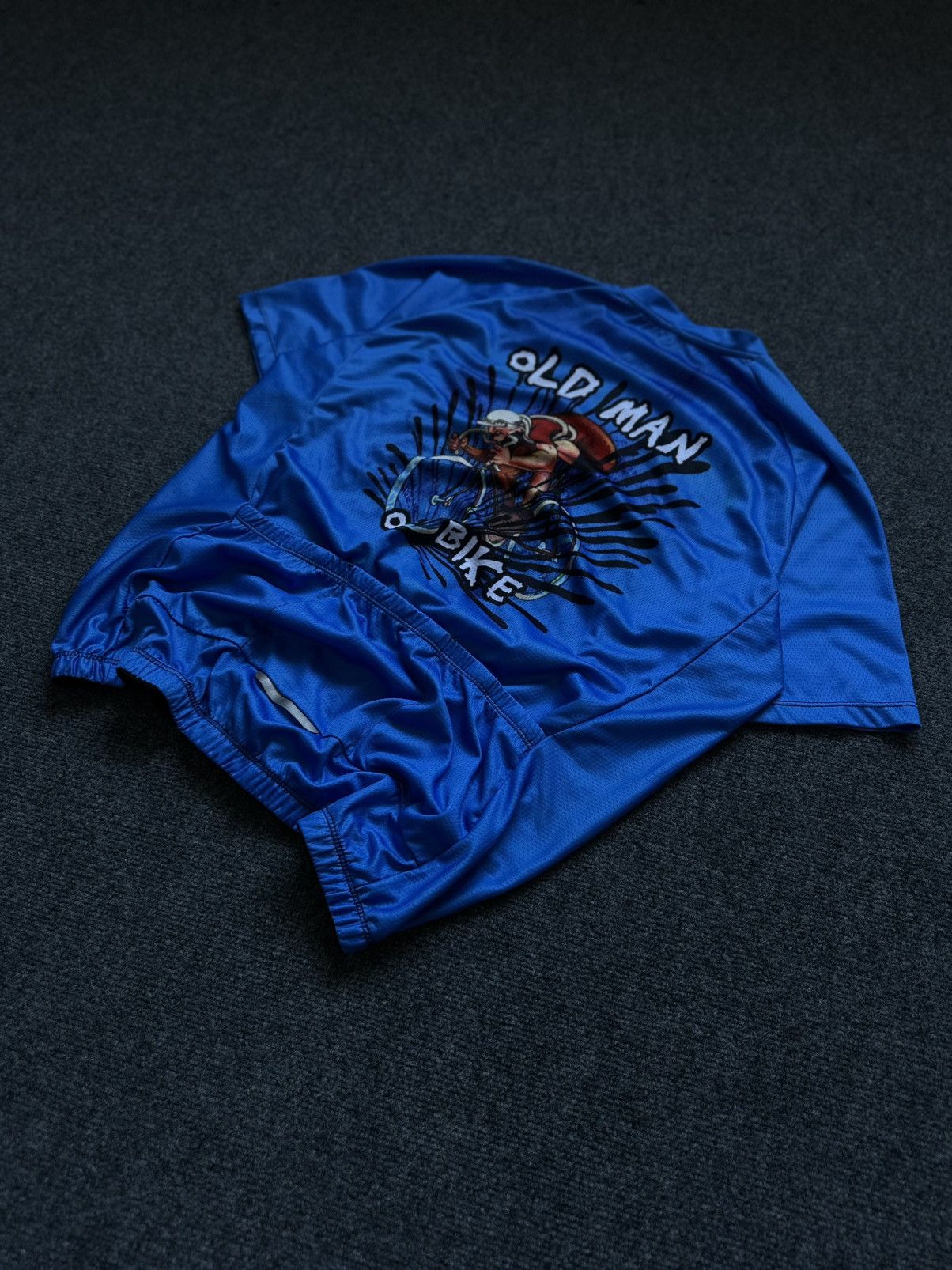 Sports Specialties VTG Adult Old Man On Bike Velo Jersey Tee Size XXL Y2K 00s Size US XXL / EU 58 / 5 - 16 Thumbnail