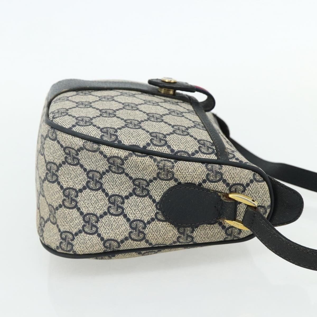 Gucci Gucci GG Supreme Web Shoulder Bag 89 Blue Size ONE SIZE - 4 Thumbnail