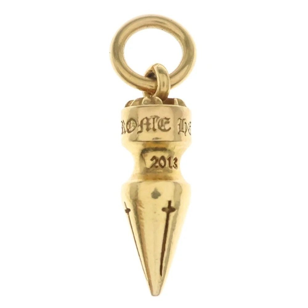 Chrome Hearts Chrome Hearts 22k Gold Spike Pendant Necklace Charm Size ONE SIZE - 1 Thumbnail