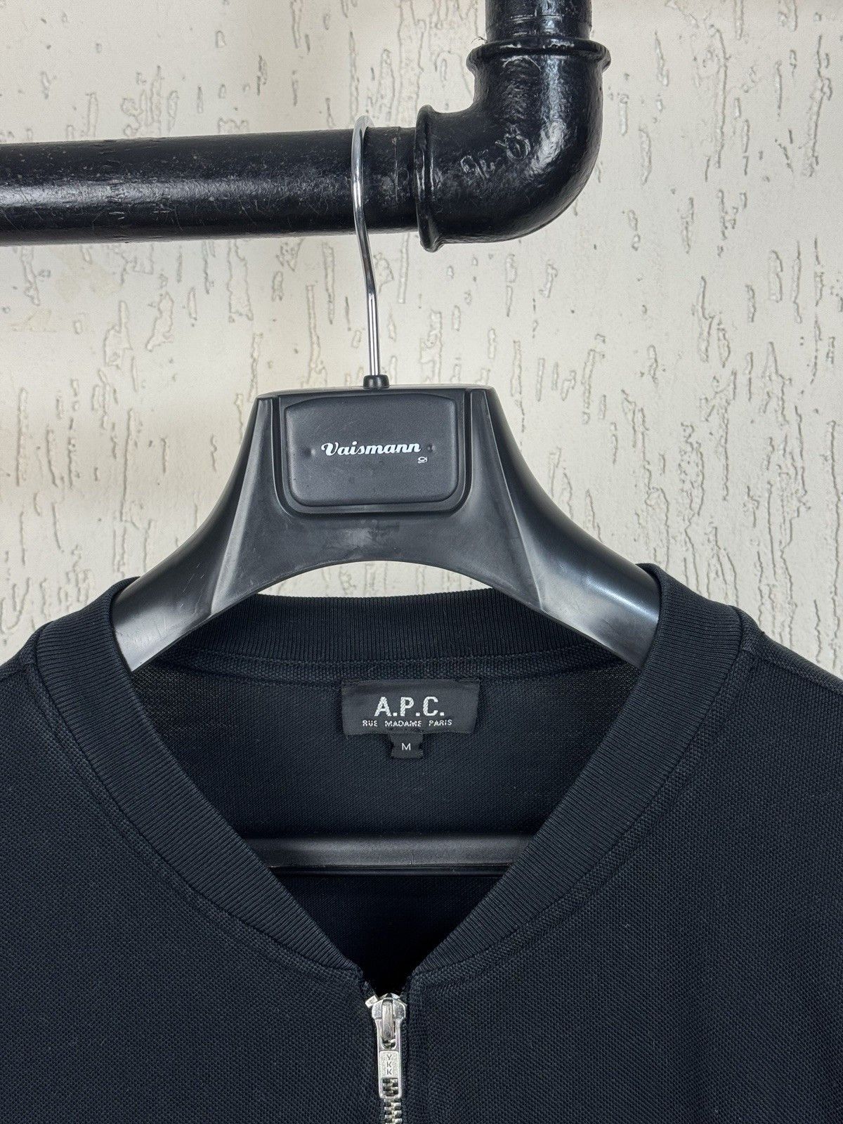 A.P.C. A.P.C. Mens Cotton Bomber Jacket Black Full Zip Jacket APC Size US M / EU 48-50 / 2 - 4 Thumbnail