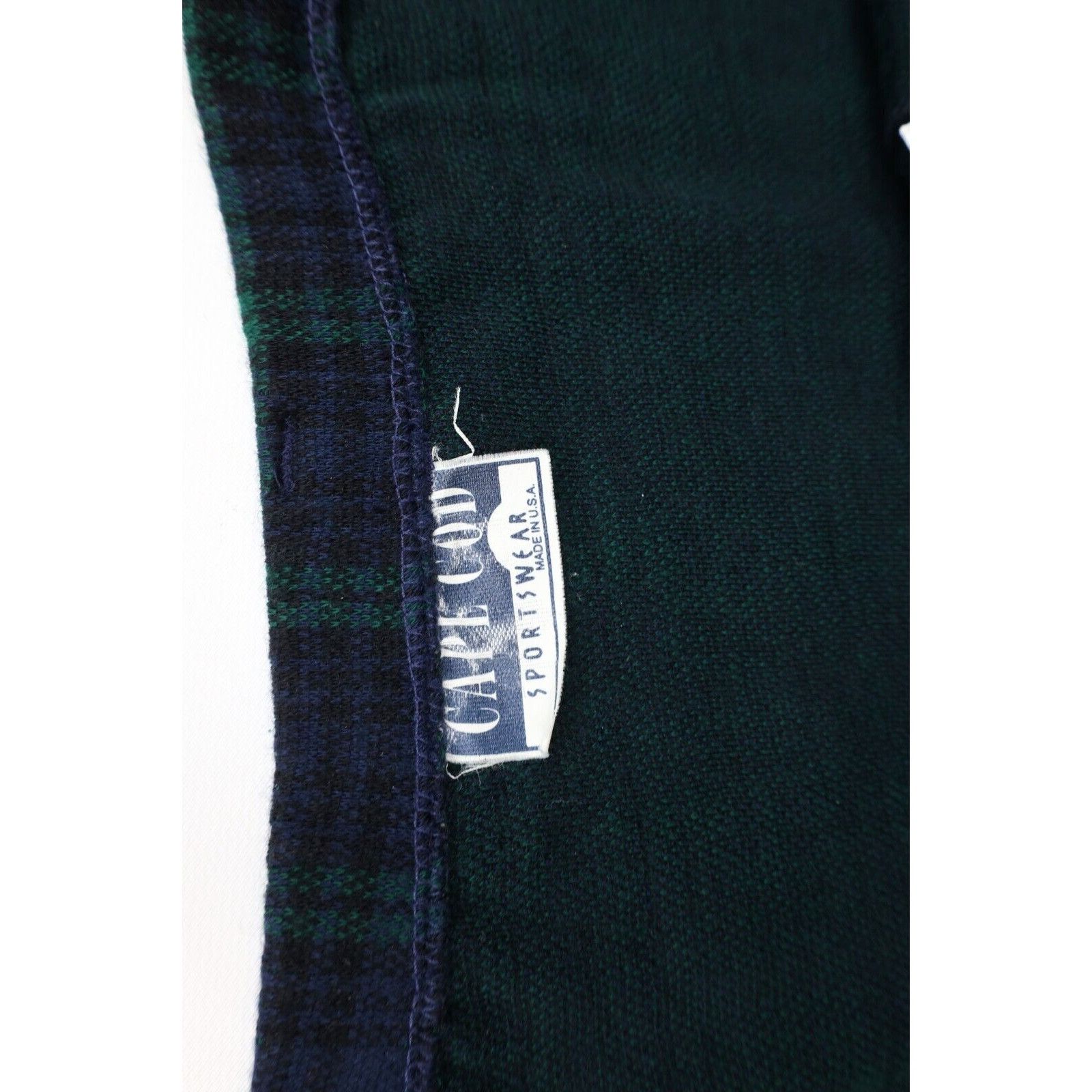 Vintage Vintage 70s Streetwear Knit Tartan Plaid Skirt Size 32" / US 10 / IT 46 - 5 Thumbnail