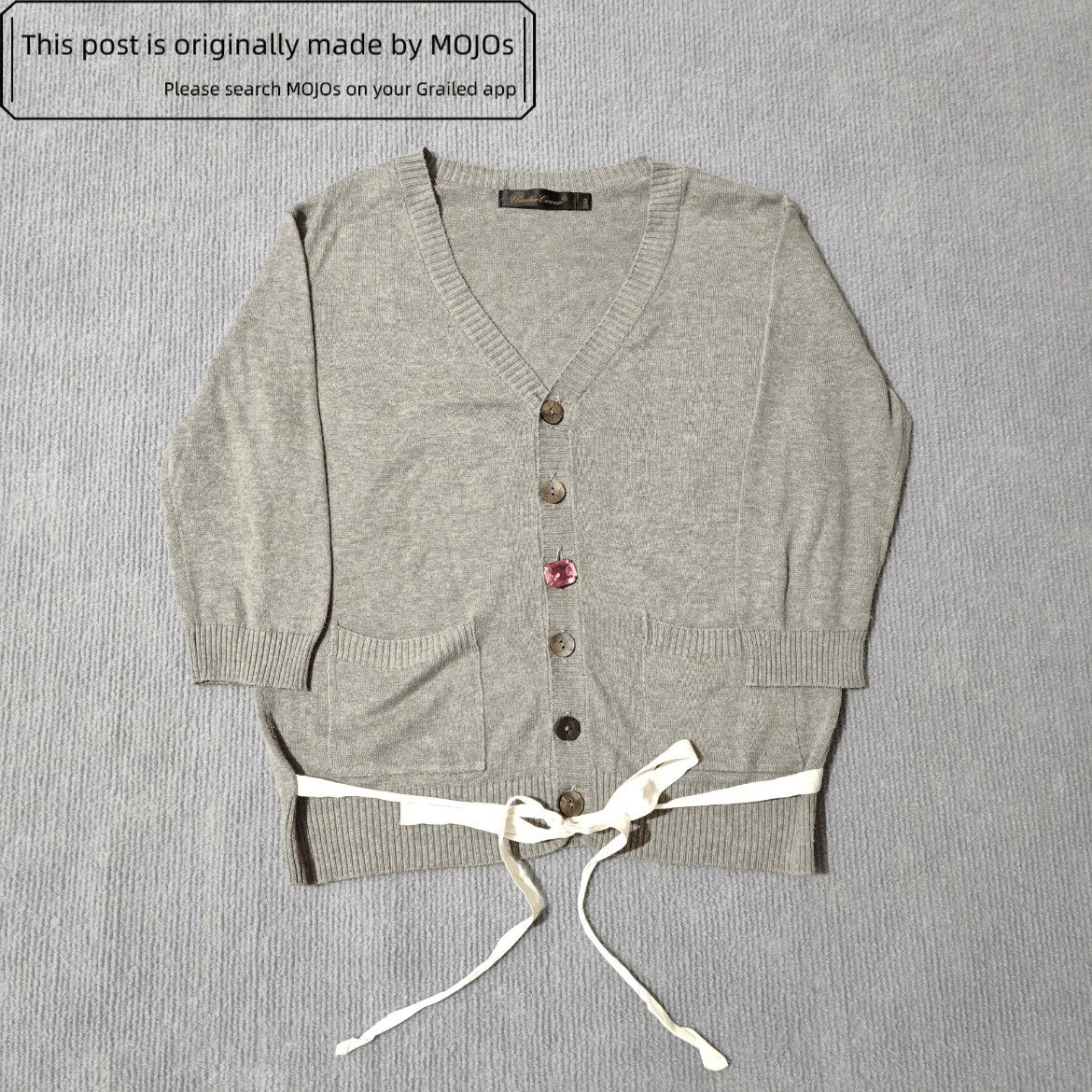 Undercover Sz 2 Undercover 05SS But Beautiful Jewel Button Cardigan Size US M / EU 48-50 / 2 - 1 Thumbnail