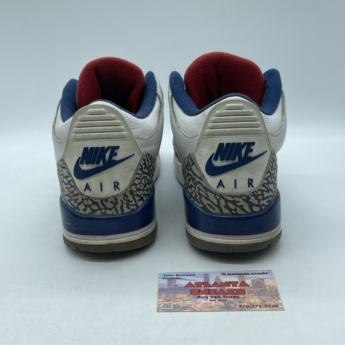 Jordan Brand Air Jordan 3 true blue Size US 8 / EU 41 - 3 Thumbnail
