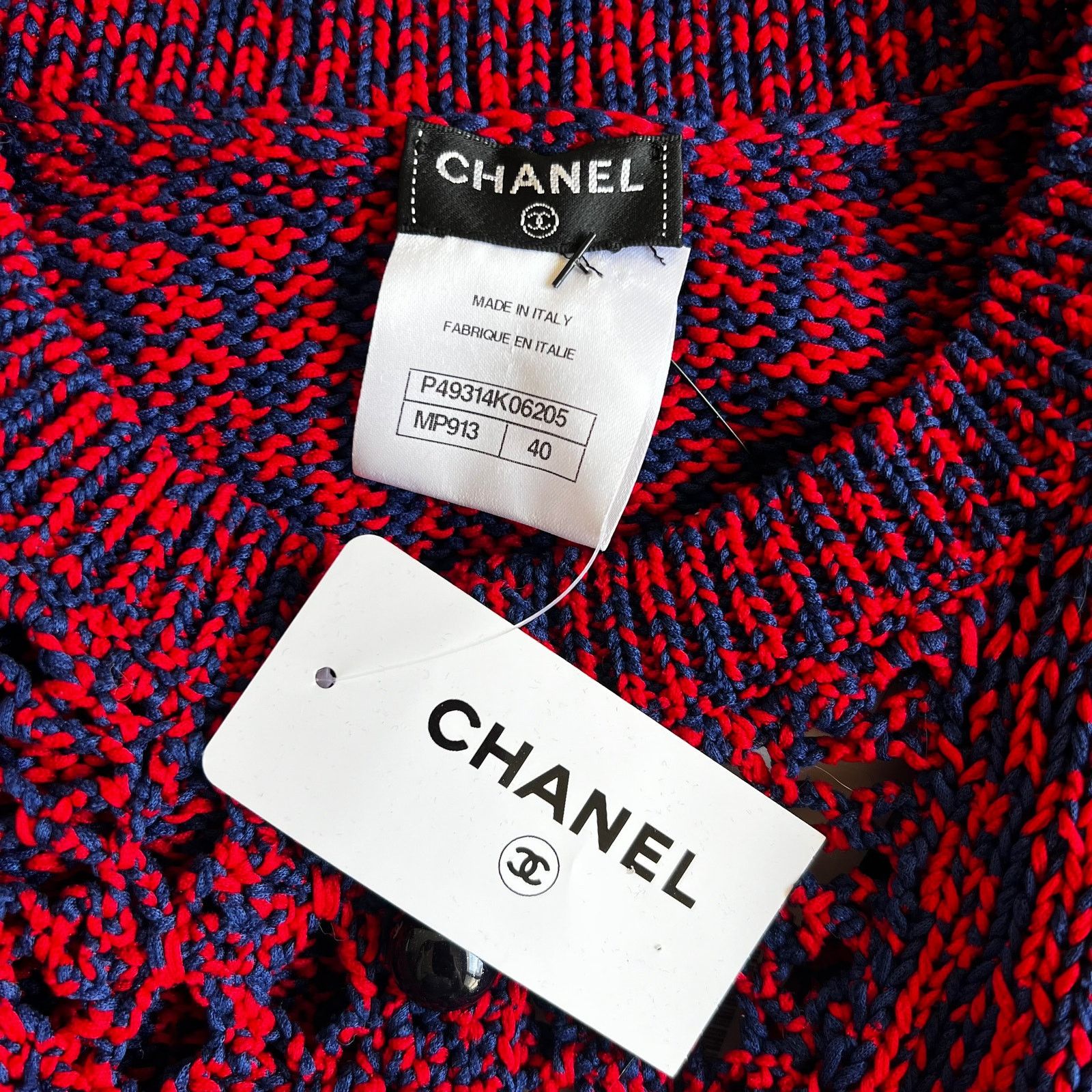 Chanel CHANEL(Spring 2014 "ART"Runway Collection)Knit SweaterFR40/M Size M / US 6-8 / IT 42-44 - 7 Thumbnail