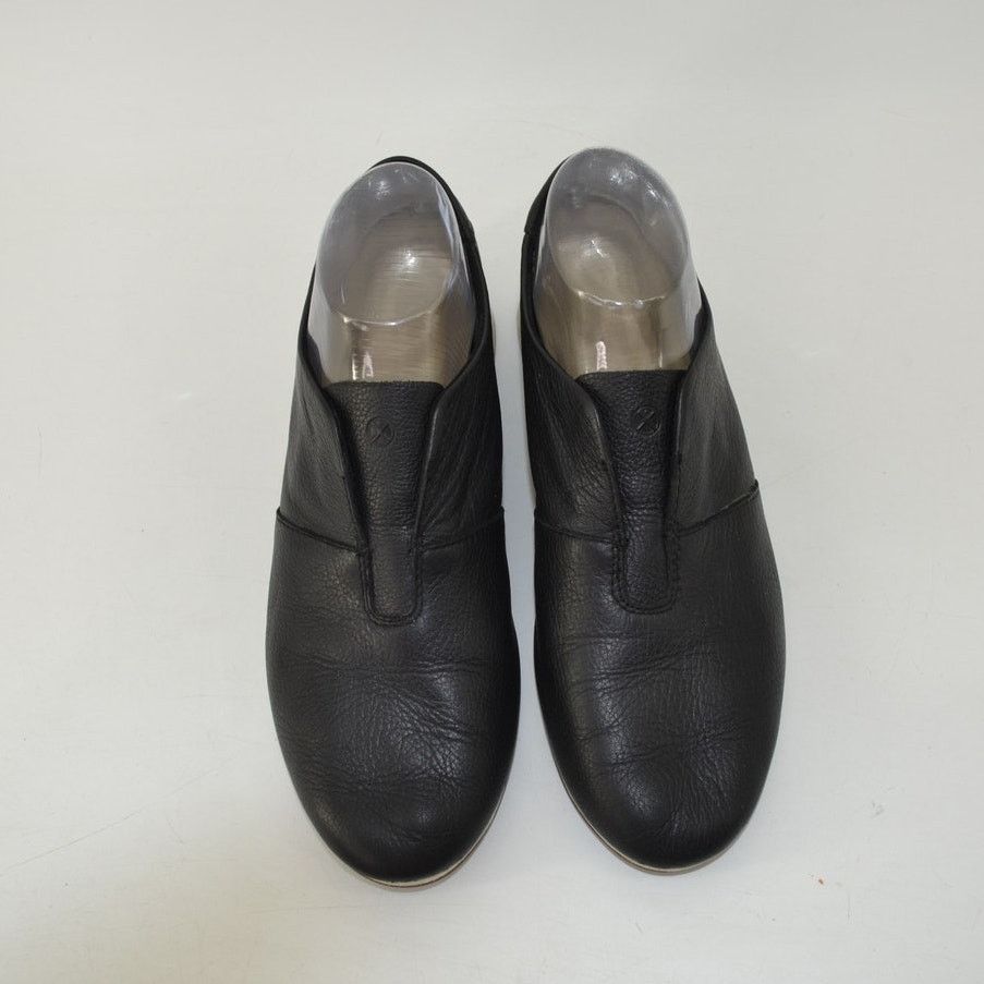 Hush Puppies Hush Puppies Revere Womens Sz 9 Slip On Black Leather Loafer Size US 9 / IT 39 - 9 Thumbnail