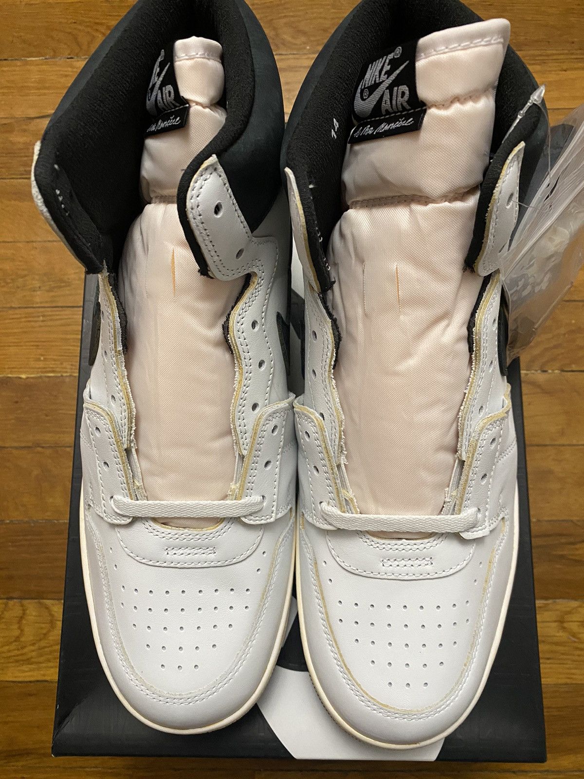 A Ma Maniere × Jordan Brand × Nike Size 14 - Jordan Air Ship x A Ma Maniere Black Oreo Men's Size US 14 / EU 47 - 4 Thumbnail