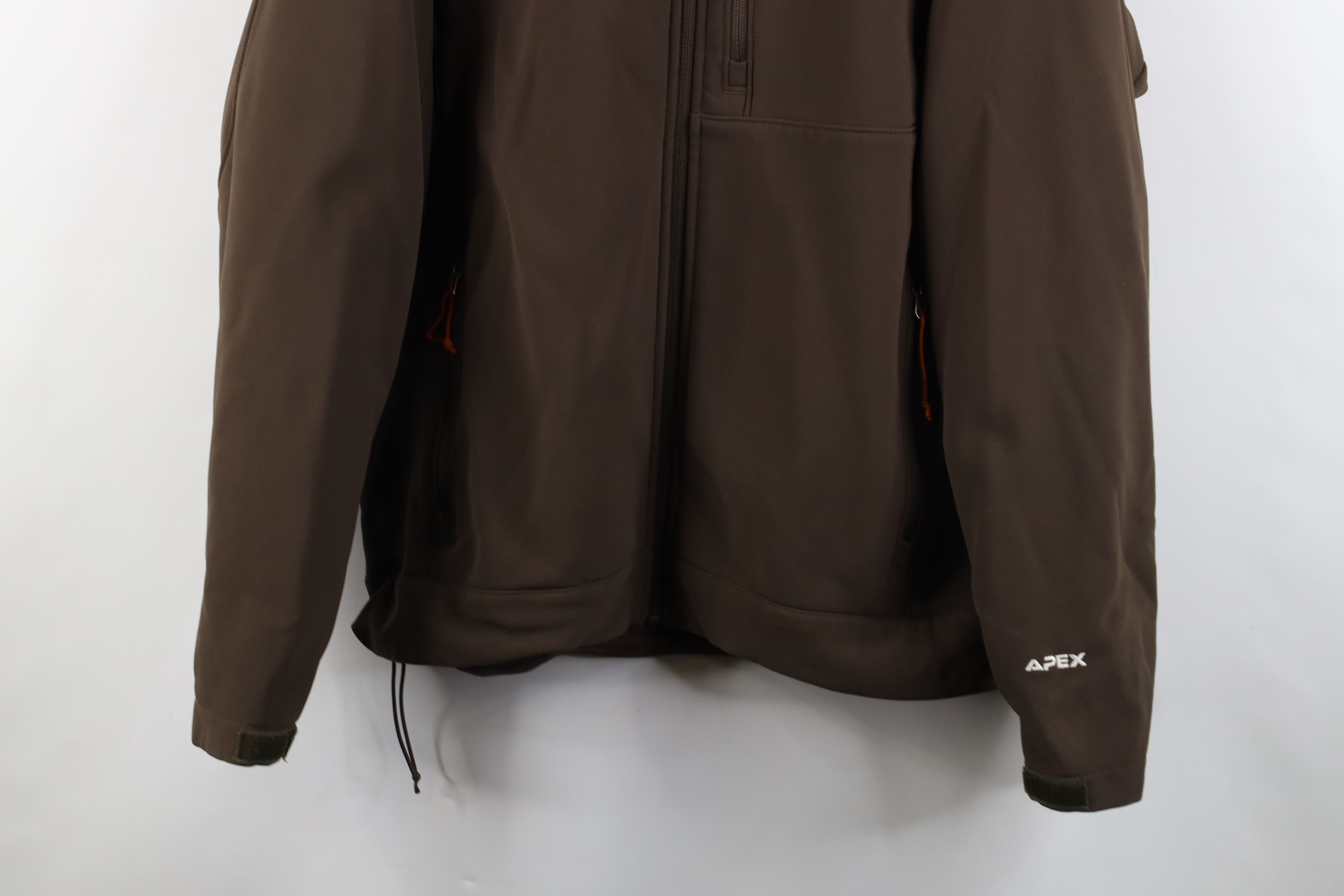 The North Face × Vintage Vintage The North Face Fleece Lined Softshell Jacket Brown Size US L / EU 52-54 / 3 - 3 Thumbnail