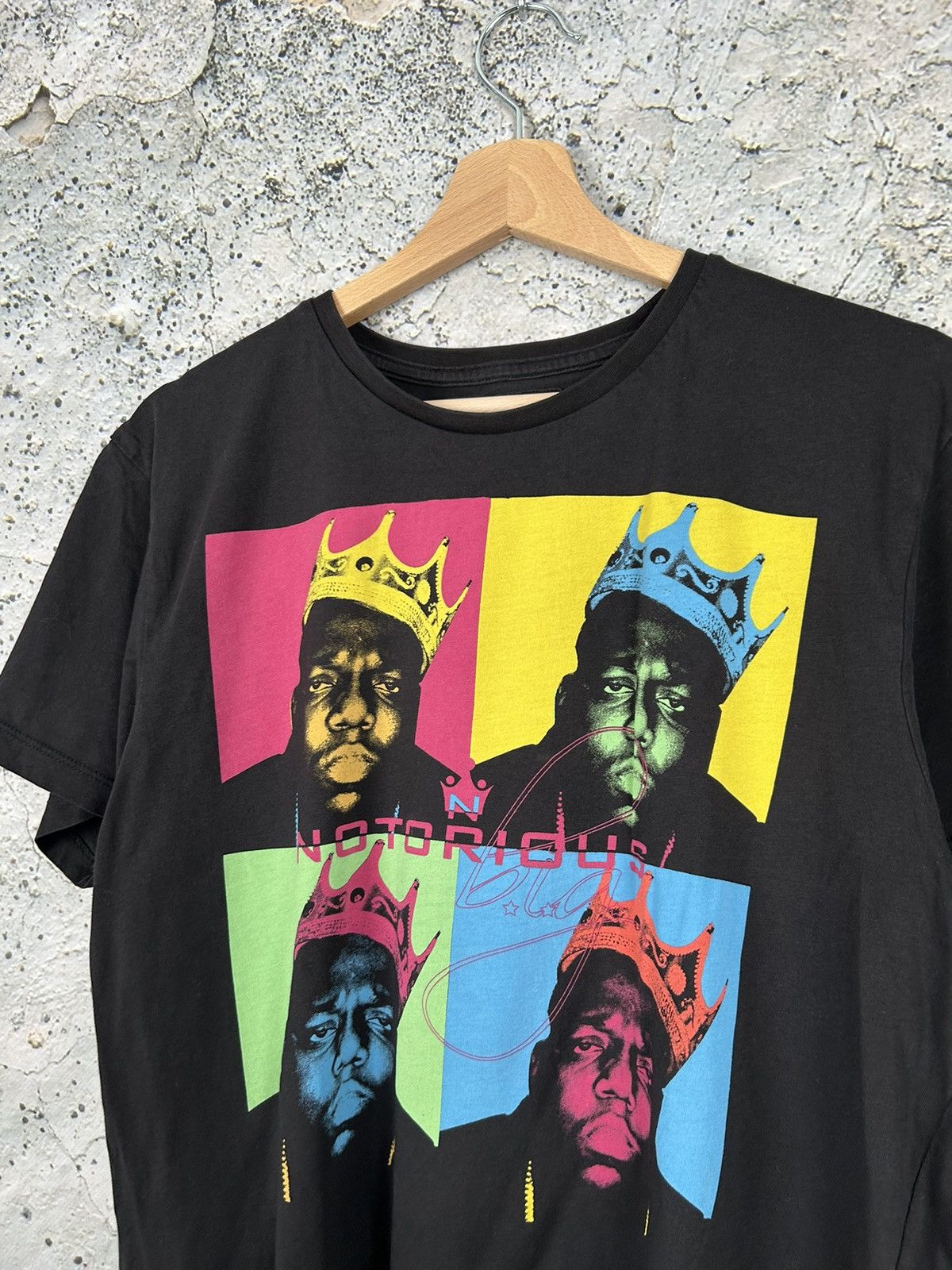 Band Tees Vintage Notorious BIG Graphic Rap Tee Hype Hip Hop 90s Y2K Size US L / EU 52-54 / 3 - 3 Thumbnail