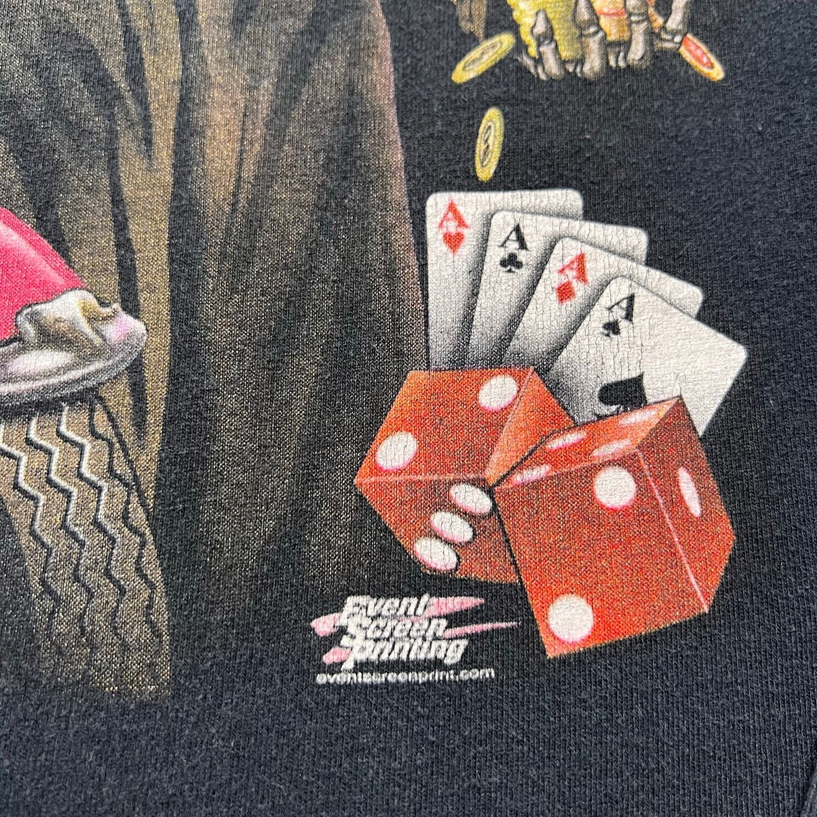 Fruit Of The Loom Vintage Bucket Of Blood Saloon Virginia City NV T Shirt XL Size US XL / EU 56 / 4 - 11 Thumbnail