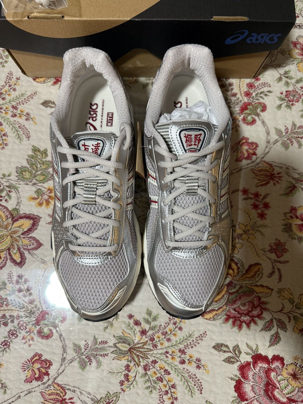 Asics × Kith KITH Ronnie Fieg ASICS GEL-KAYANO 12.1 WIND CHIME / SILVER Size US 11 / EU 44 - 5 Thumbnail
