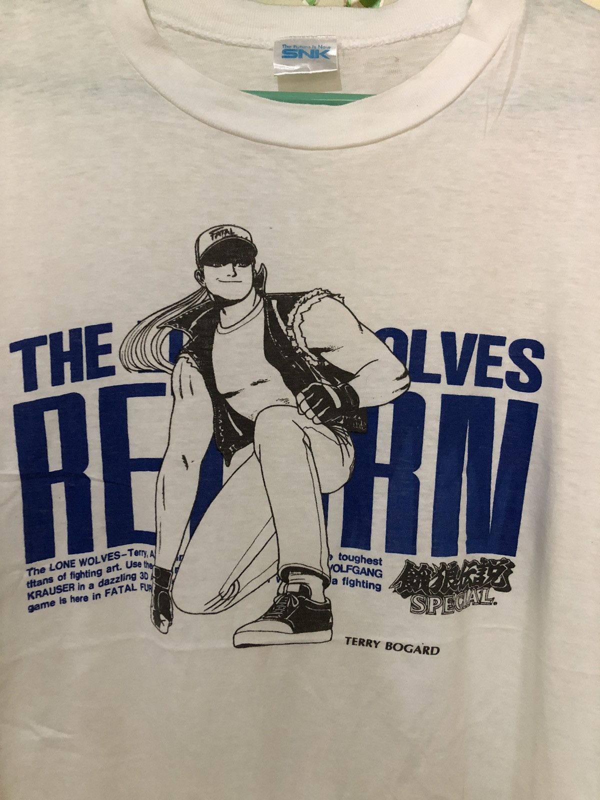 Japanese Brand × The Game × Vintage Vintage SNK Terry Bogard video games t-shirt Size US S / EU 44-46 / 1 - 2 Thumbnail