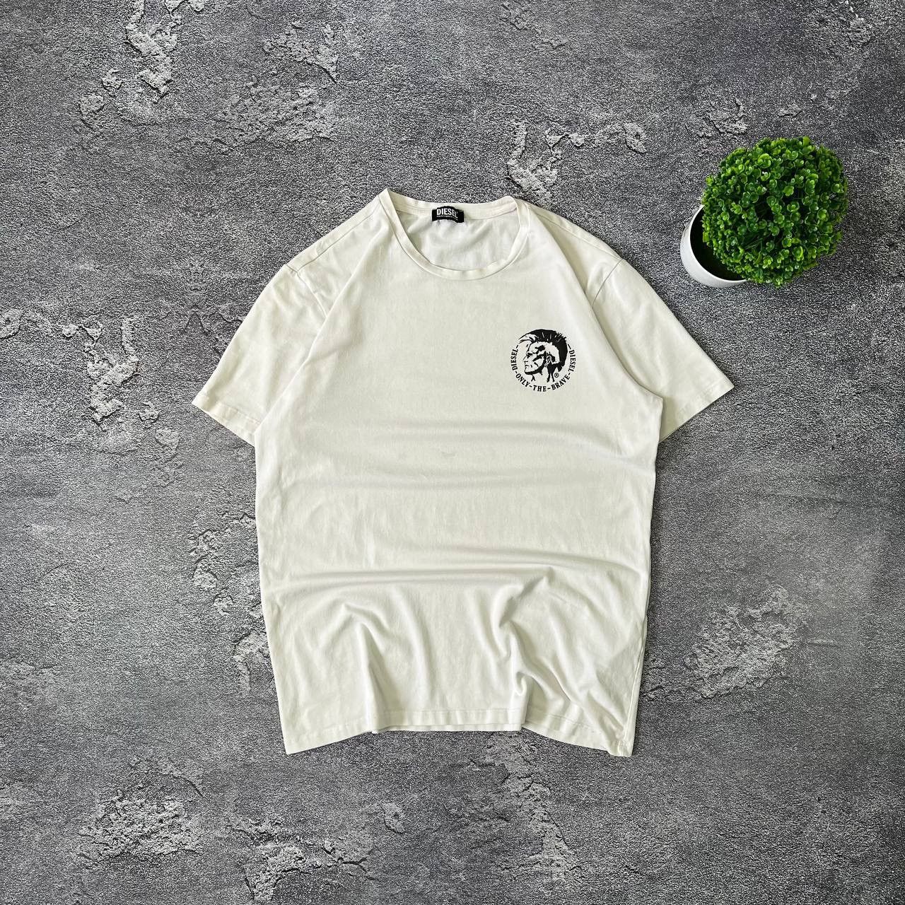 Diesel × Vintage Vintage White T-Shirt Diesel mini logo Y2K Size US M / EU 48-50 / 2 - 1 Thumbnail