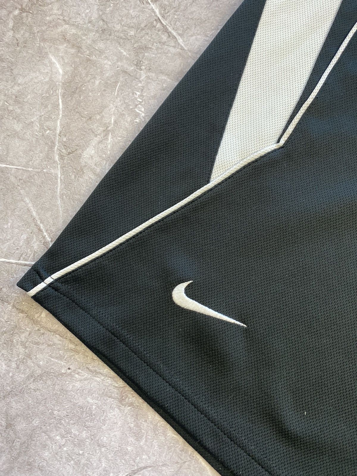 Nike × Vintage Vintage 90s Nike Suit Jersey + Shorts Black Y2K Size US 30 / EU 46 - 3 Thumbnail