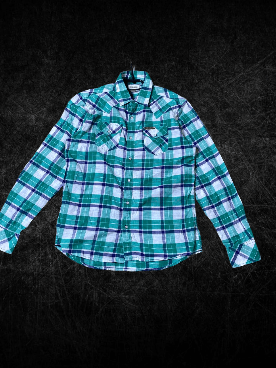 Diesel Avant-Garde Print Shirt Y2K Size M Diesel Size US M / EU 48-50 / 2 - 1 Thumbnail