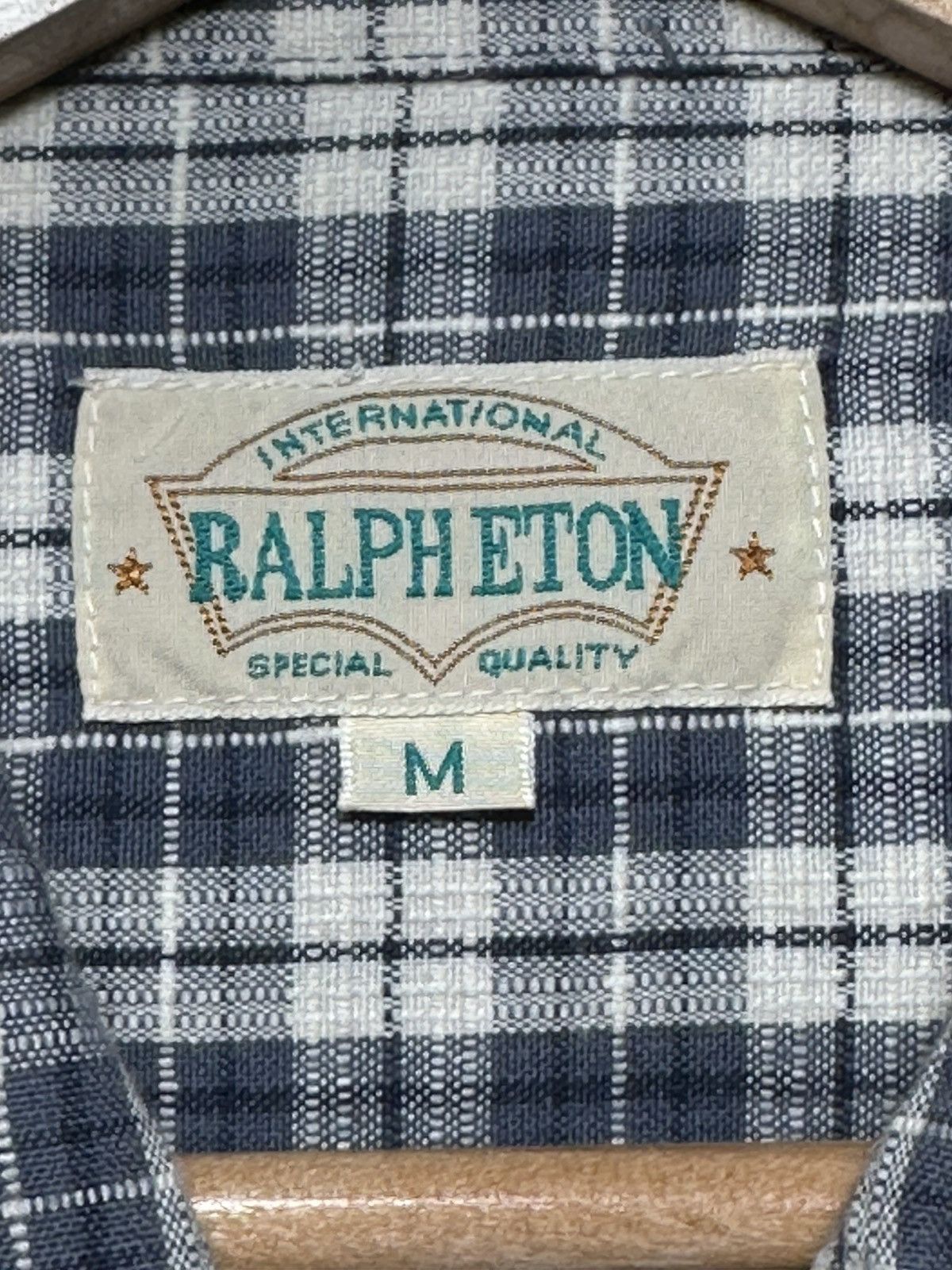 Japanese Brand Ralph Eton Collar shirt Size US XL / EU 56 / 4 - 7 Thumbnail