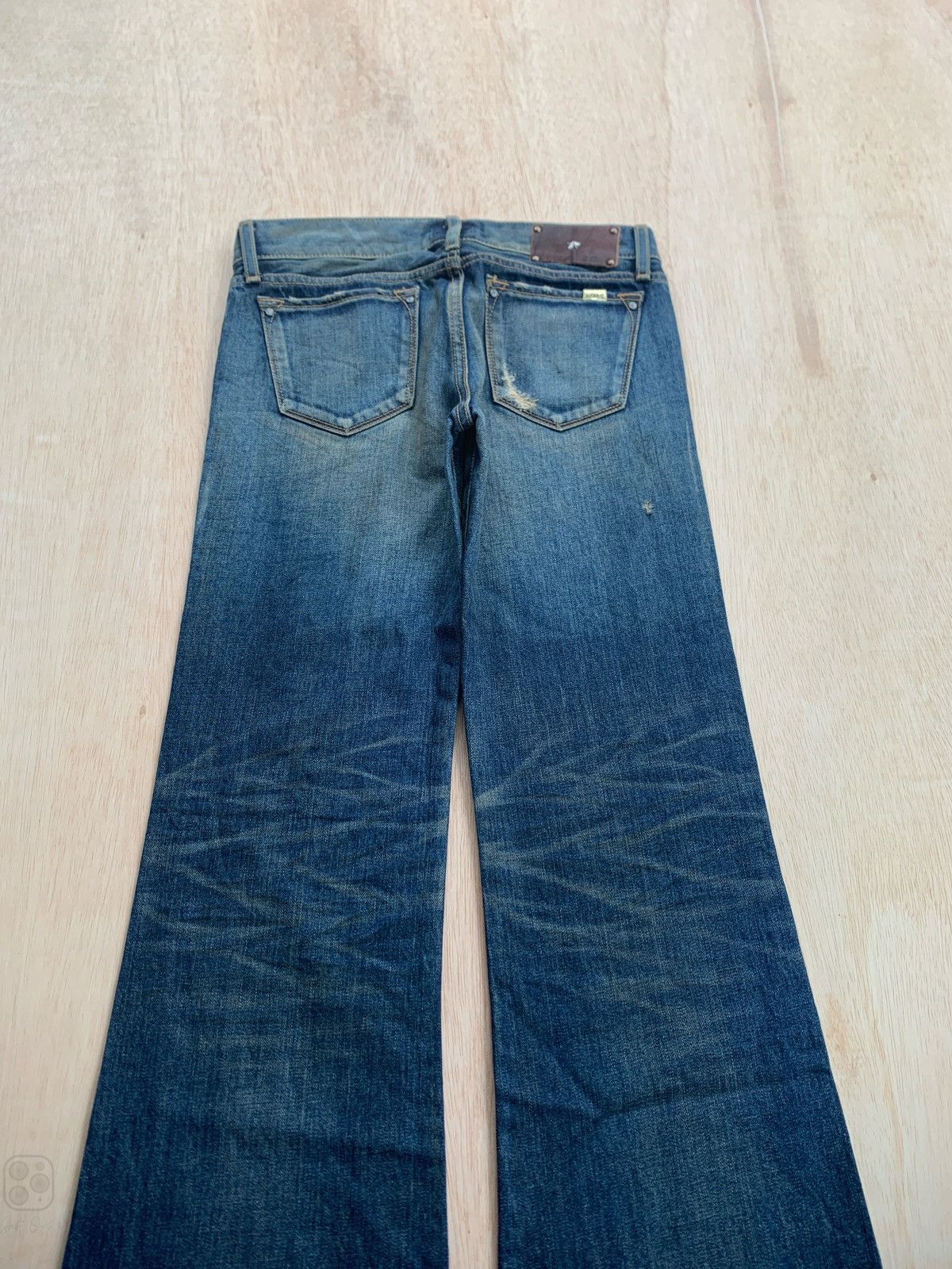 Hysteric Glamour × If Six Was Nine × Japanese Brand Flare Jeans Vintage By Stooge Denim Bootcut Size US 30 / EU 46 - 2 Thumbnail