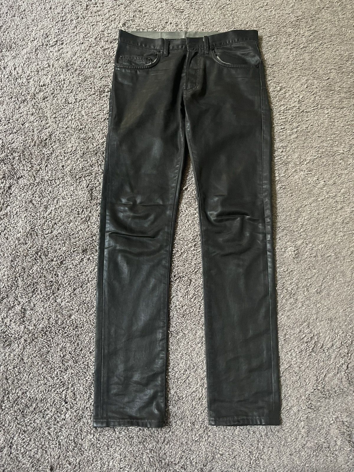 Dior × Hedi Slimane AW07 Dior Homme Navigate Polyurethane Wax