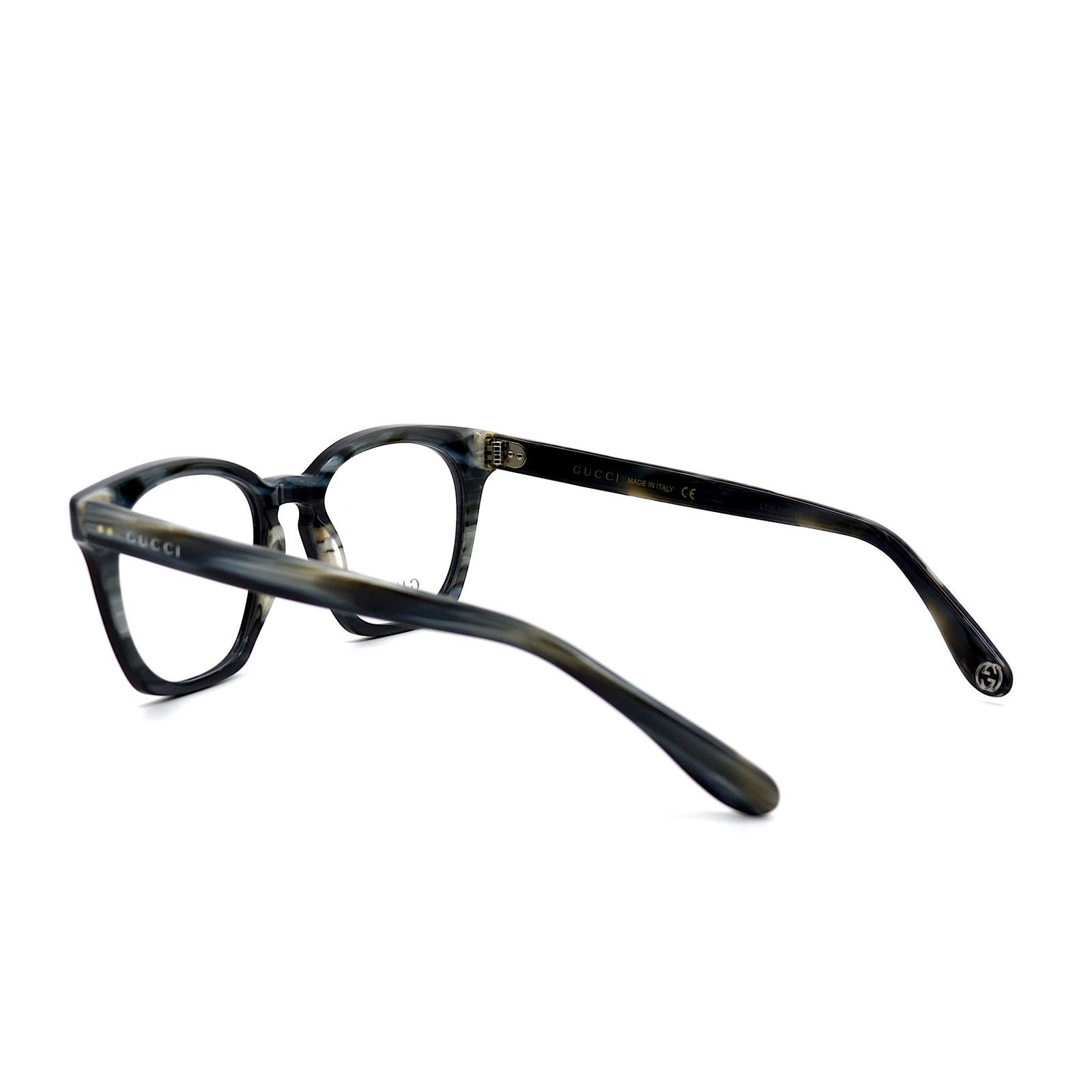 Gucci NEW GUCCI GG0572O 009 BLACK GREY AUTHENTIC EYEGLASSES FRAME Size ONE SIZE - 6 Thumbnail