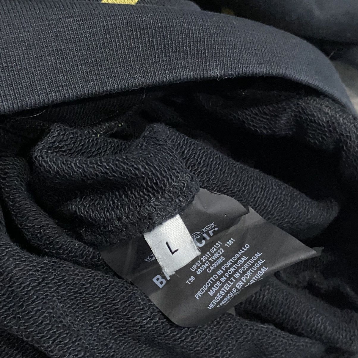 Balenciaga Balenciaga Striped Homme Cities Black Crewneck Size US L / EU 52-54 / 3 - 2 Thumbnail