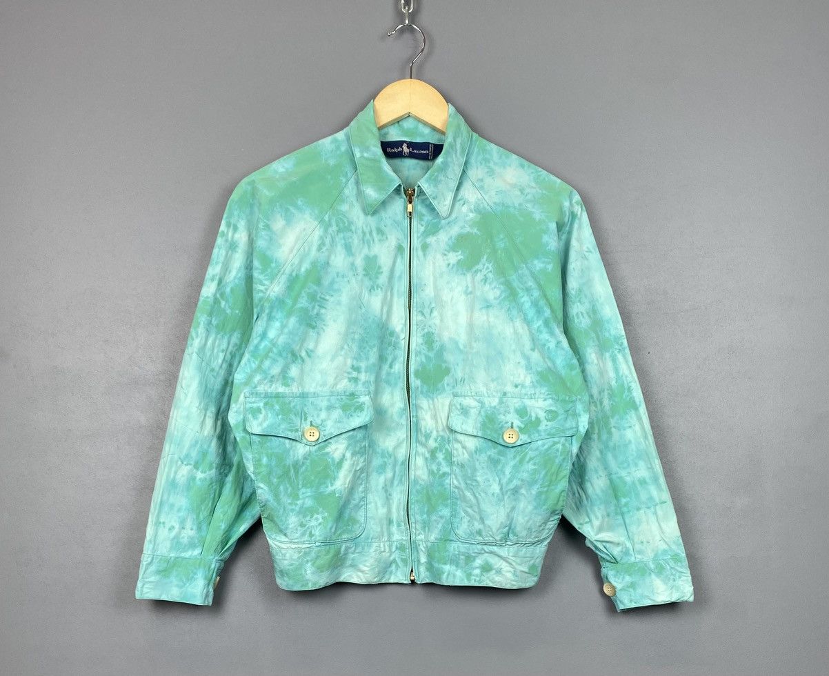 Ralph Lauren Vintage Ralph Lauren Full Zip Jacket Tie Dye Pattern Size S Size S / US 4 / IT 40 - 1 Thumbnail