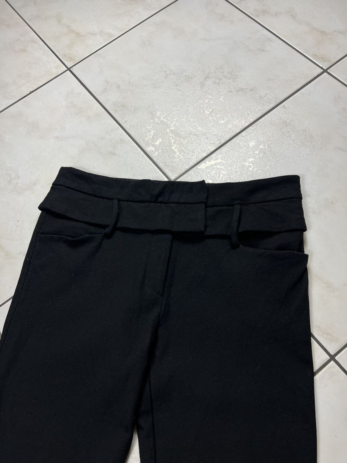 Isabel Marant Isabel Marant cotton wool belted causal pants avant garde Size 27" / US 4 / IT 40 - 3 Thumbnail