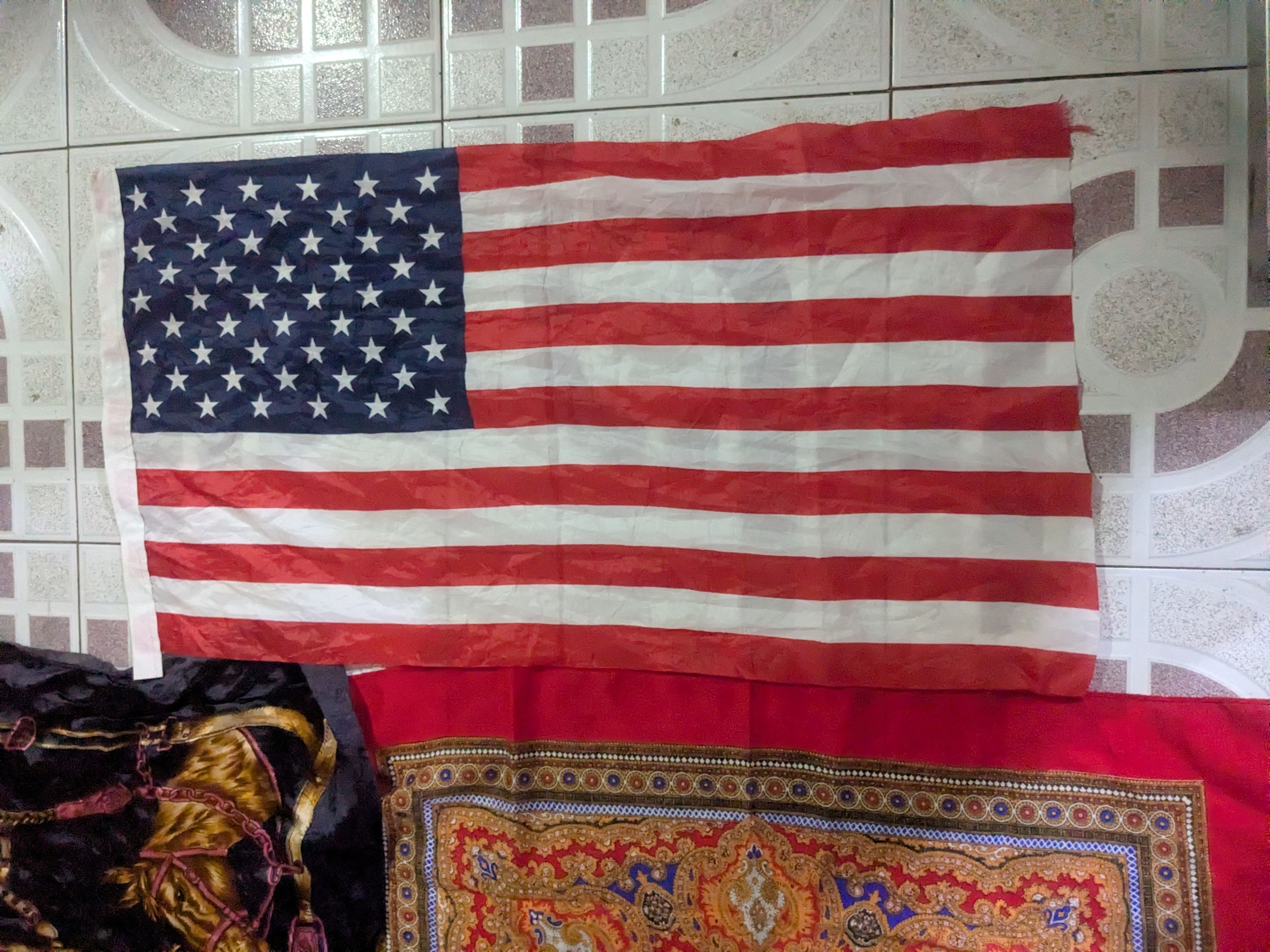 Vintage scarves and USa flags vintage 80's Size ONE SIZE - 2 Thumbnail