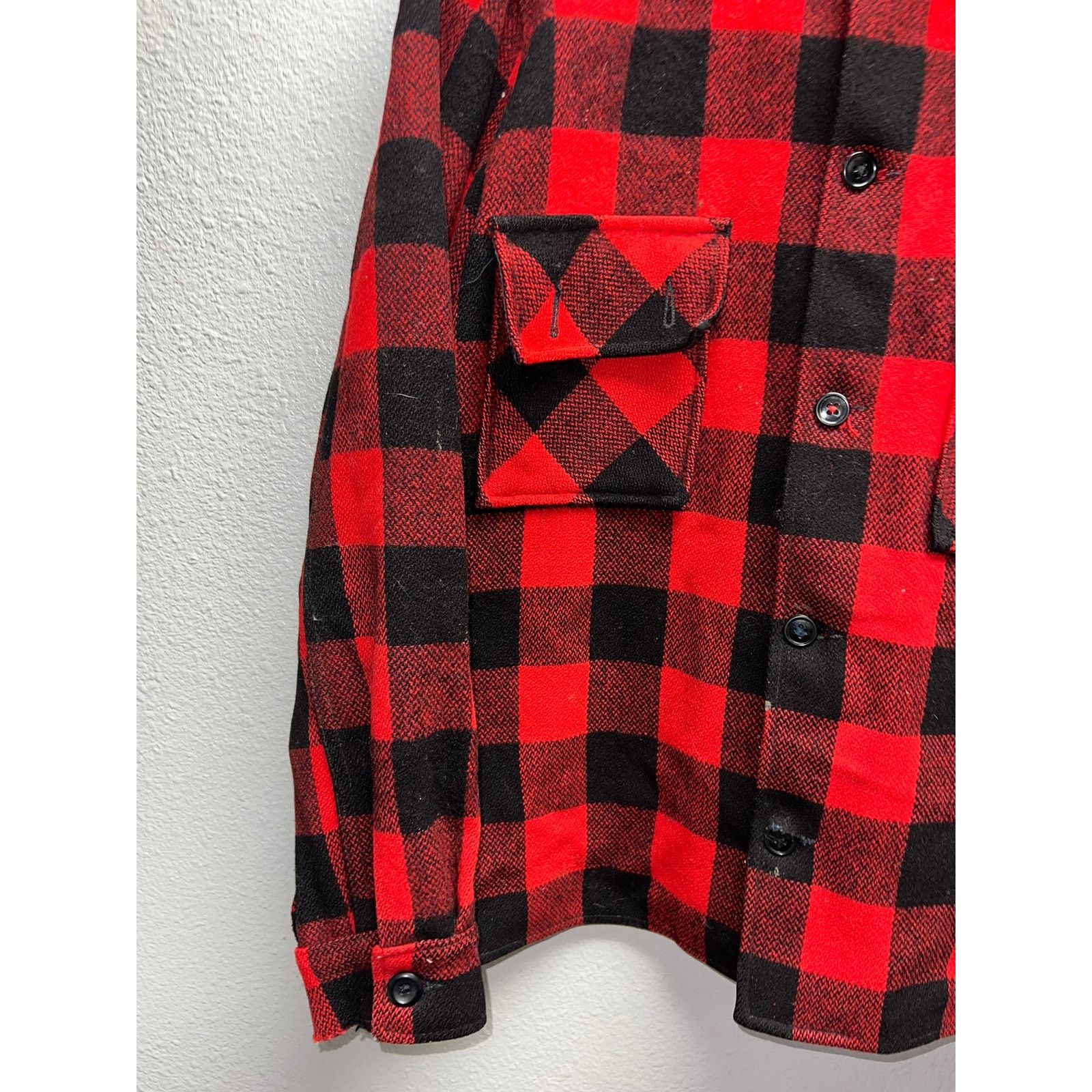 Vintage True Vintage Flannel Shirt Minnesota Wollen Buffalo Plaid L Size US L / EU 52-54 / 3 - 5 Thumbnail