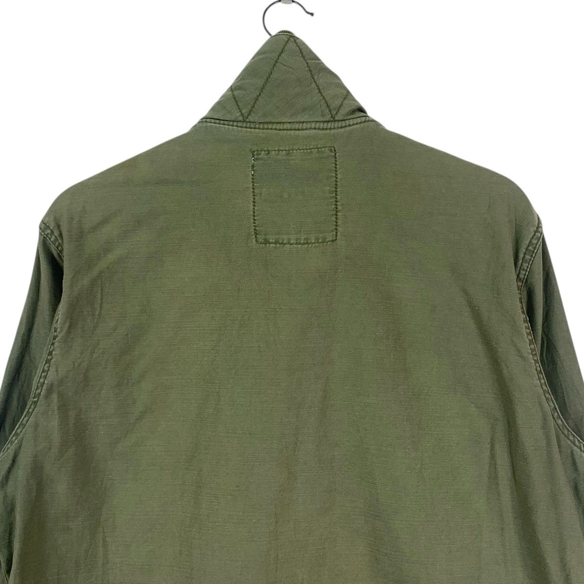 Japanese Brand Vintage Back Number Military Button Zipper Jacket Size US L / EU 52-54 / 3 - 11 Thumbnail