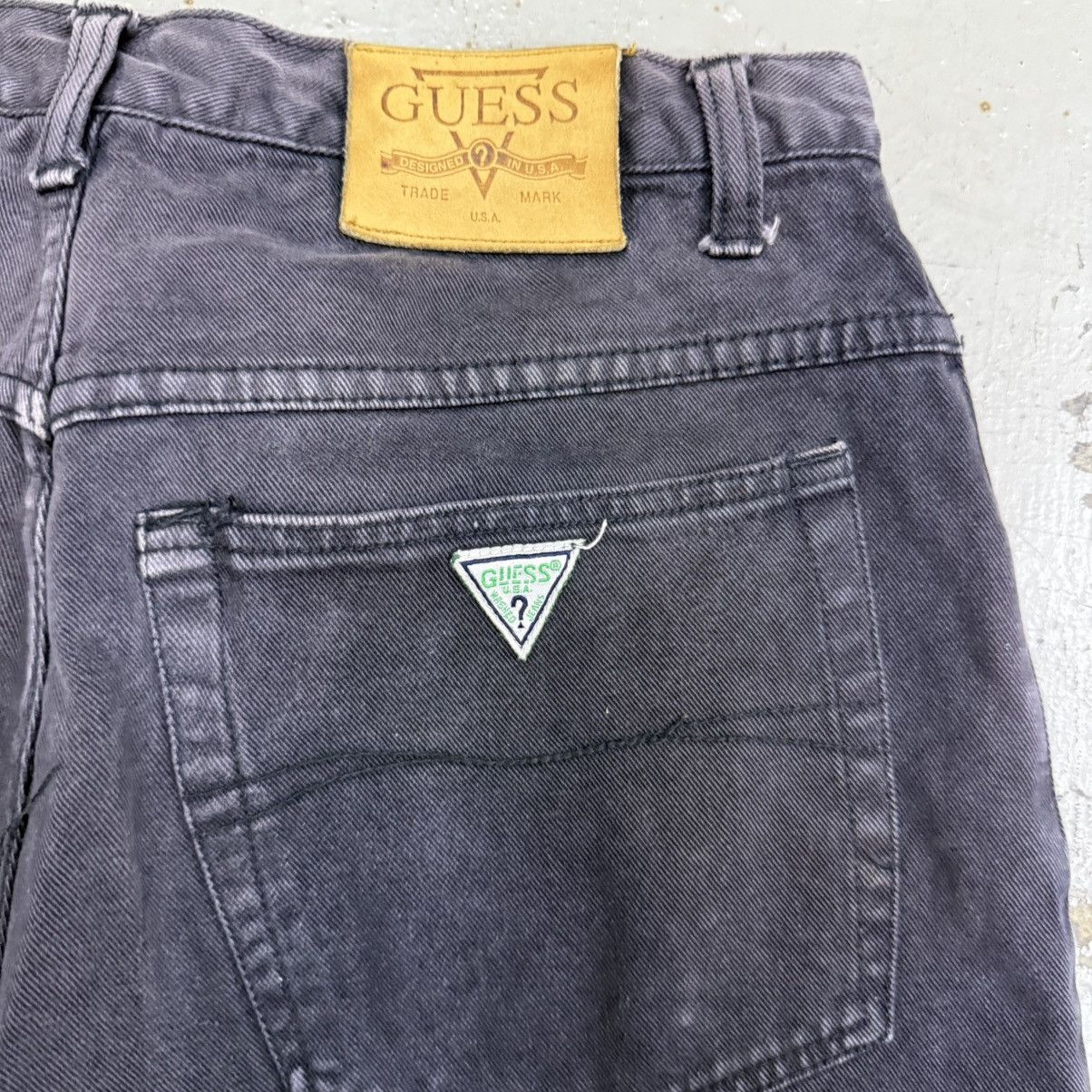 Guess Sunfaded Thrashed Guess Jeans USA Baggy Skater Jeans Size US 30 / EU 46 - 5 Thumbnail