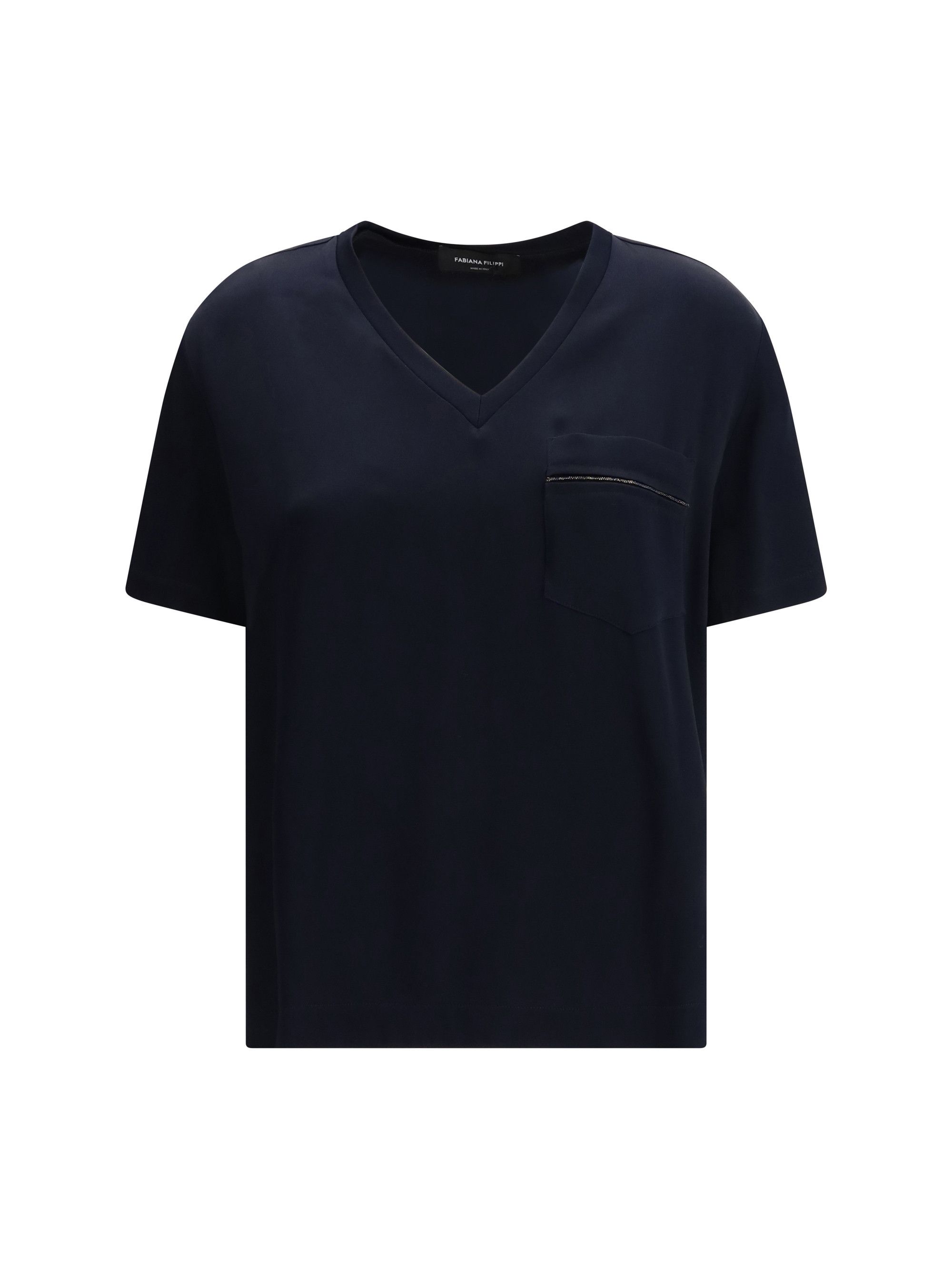 Fabiana Filippi Short-sleeved T-shirt Size M / US 6-8 / IT 42-44 - 1 Thumbnail