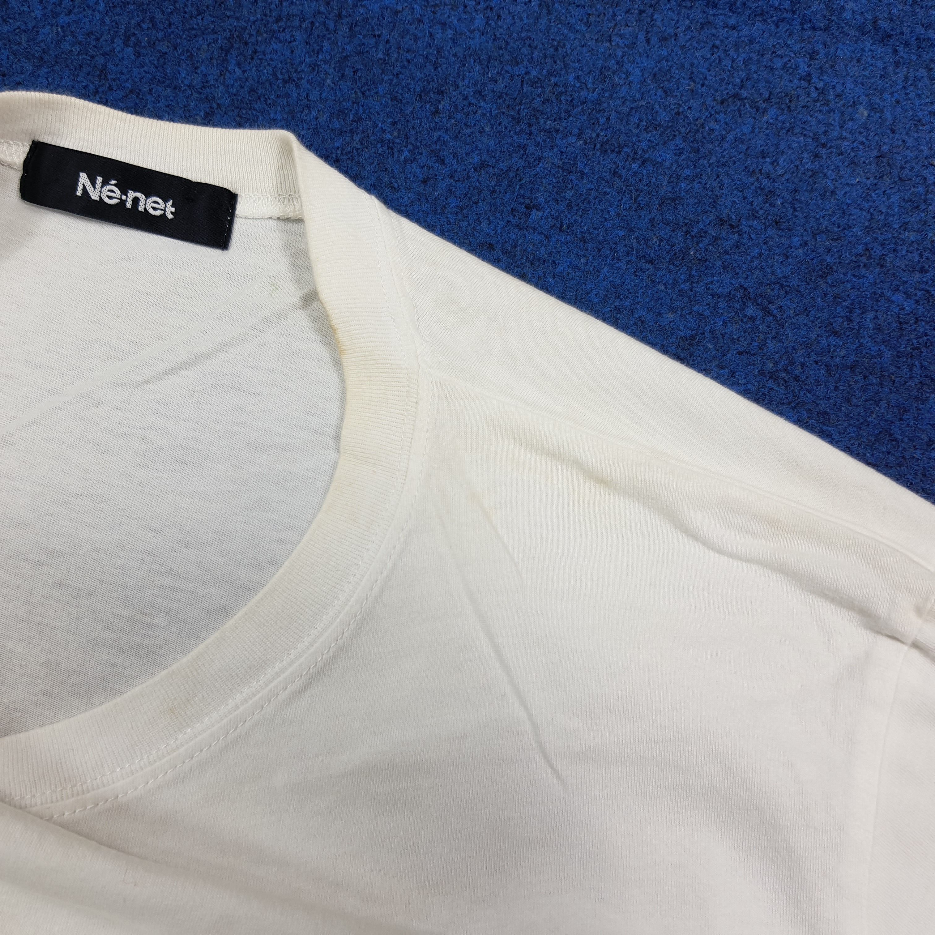 Ne-Net Vintage Ne-Net by Issey Miyake Japan Tshirt C294N13 Size US M / EU 48-50 / 2 - 8 Thumbnail