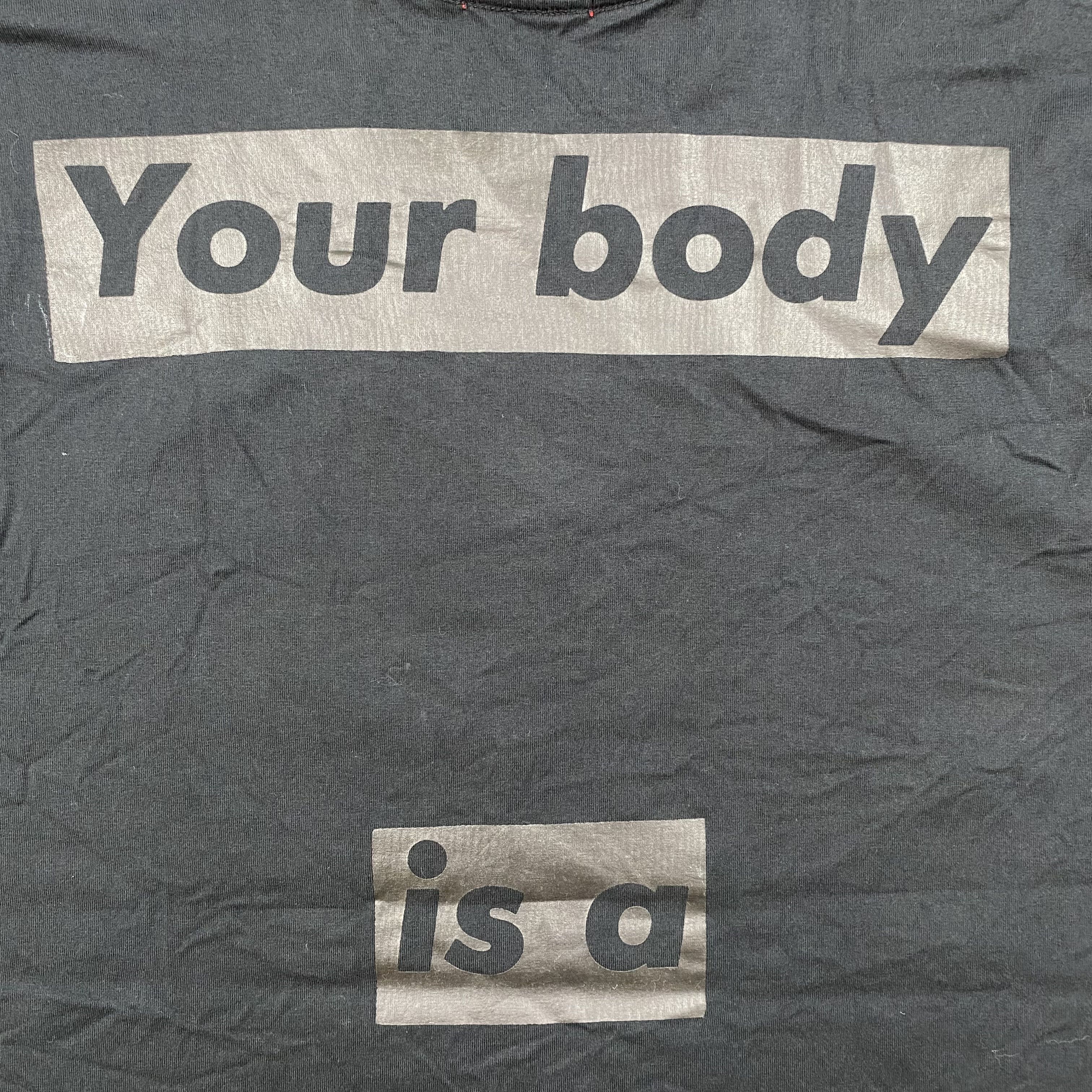Barbara Kruger barbara kruger Your body is a battleground Tshirt-M082 Size US L / EU 52-54 / 3 - 5 Thumbnail