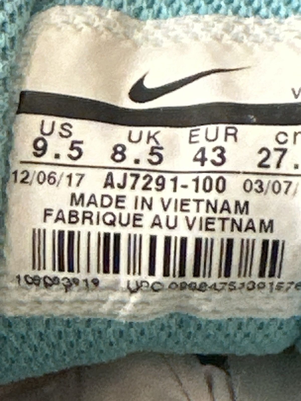 Nike Nike Air VaporMax 97 Grape Size US 9.5 / EU 42-43 - 7 Thumbnail