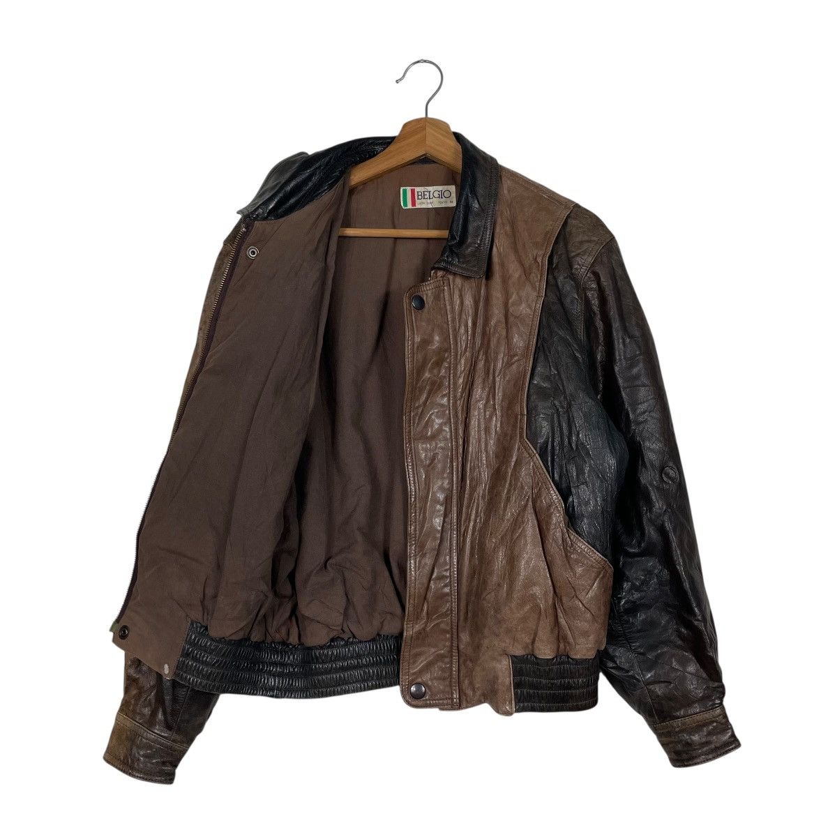Other Vintage Belgio Leather Jacket Size US M / EU 48-50 / 2 - 9 Thumbnail