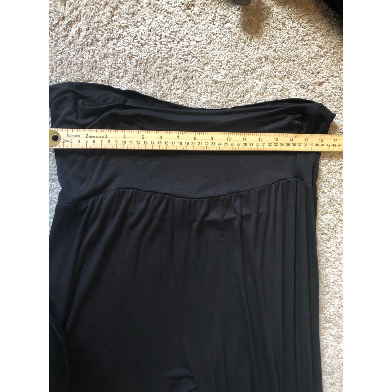 Other Venus Women’s Black Flowing Soft Stretchy Pants Size L NWOT Size 34" / US 12 / IT 48 - 4 Thumbnail