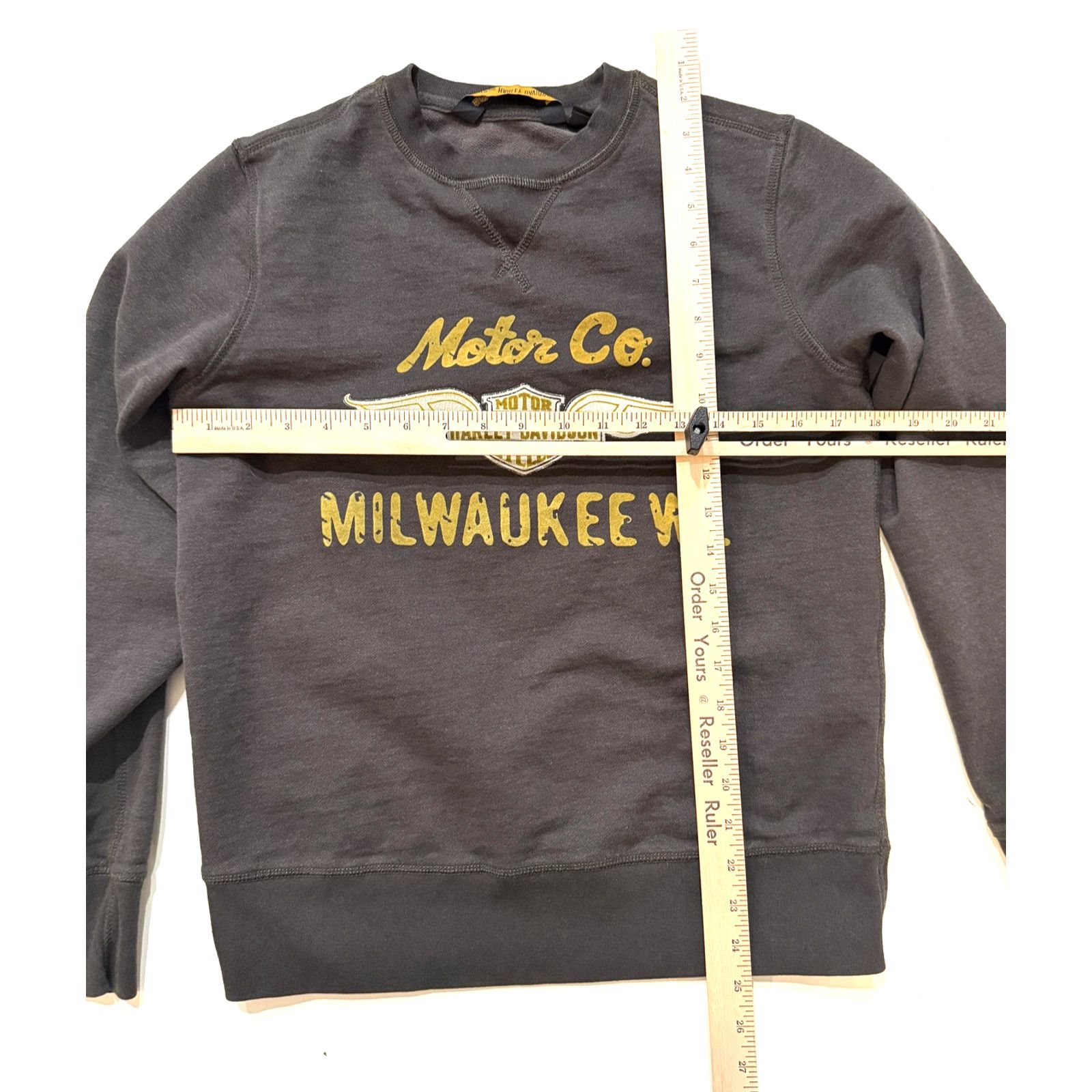 Harley Davidson Harley-Davidson Sweatshirt Mens SM Milwaukee WI Pullover Y2K Size US S / EU 44-46 / 1 - 4 Thumbnail