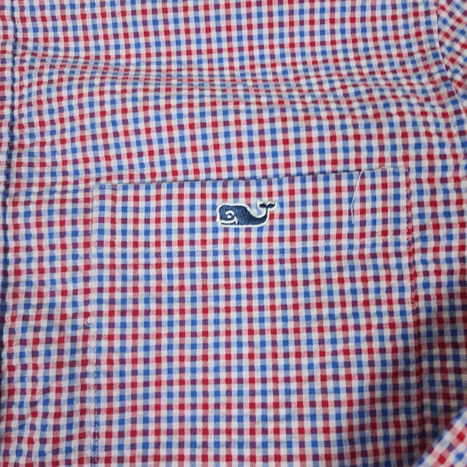 Vineyard Vines Vineyard Vines Men's Gingham Stretch Poplin Shirt Plaid Size Size US M / EU 48-50 / 2 - 2 Thumbnail