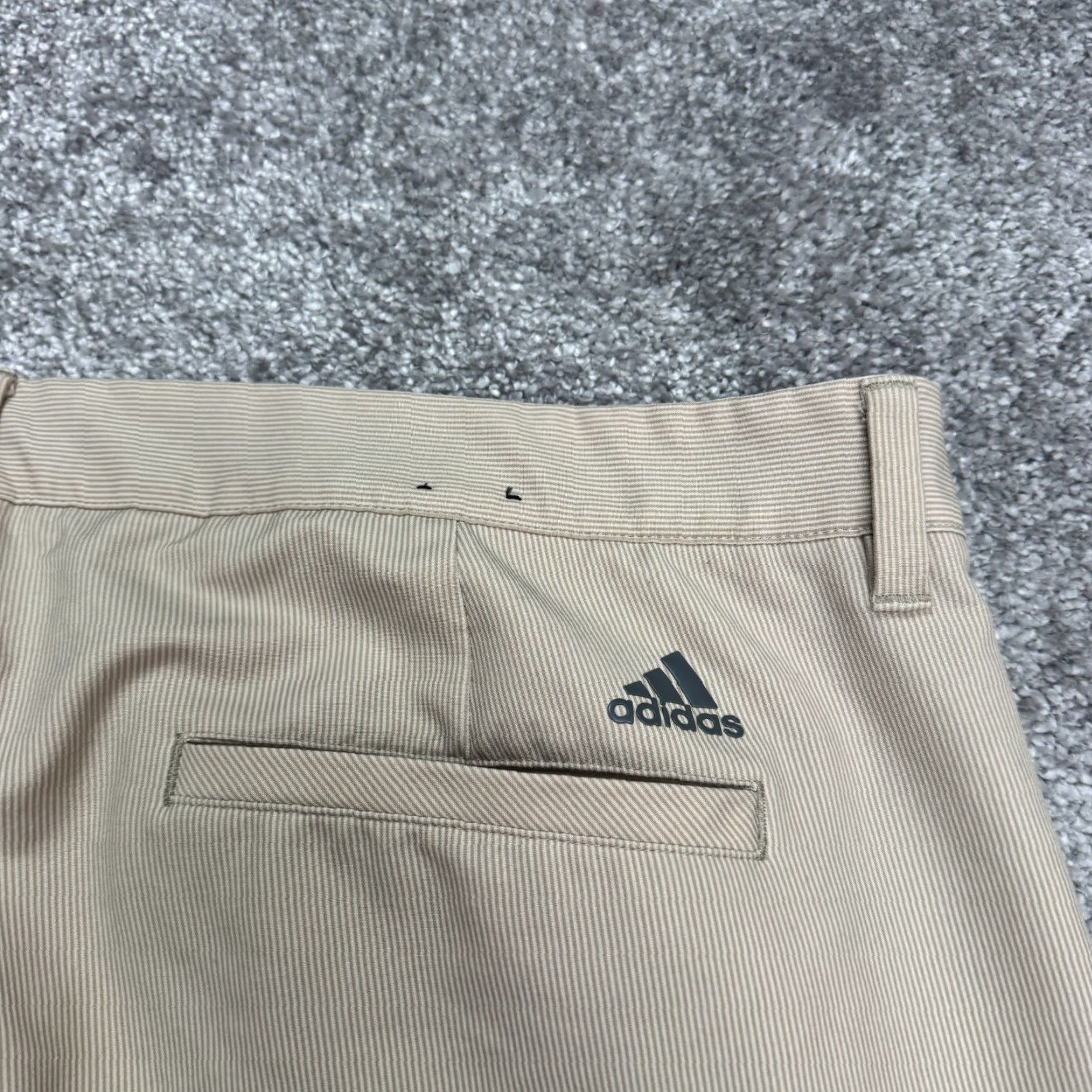 Adidas Adidas Golf Pants Mens 40x32 Khaki Beige Straight Leg Chino Pockets Regular Size US 40 / EU 56 - 7 Thumbnail