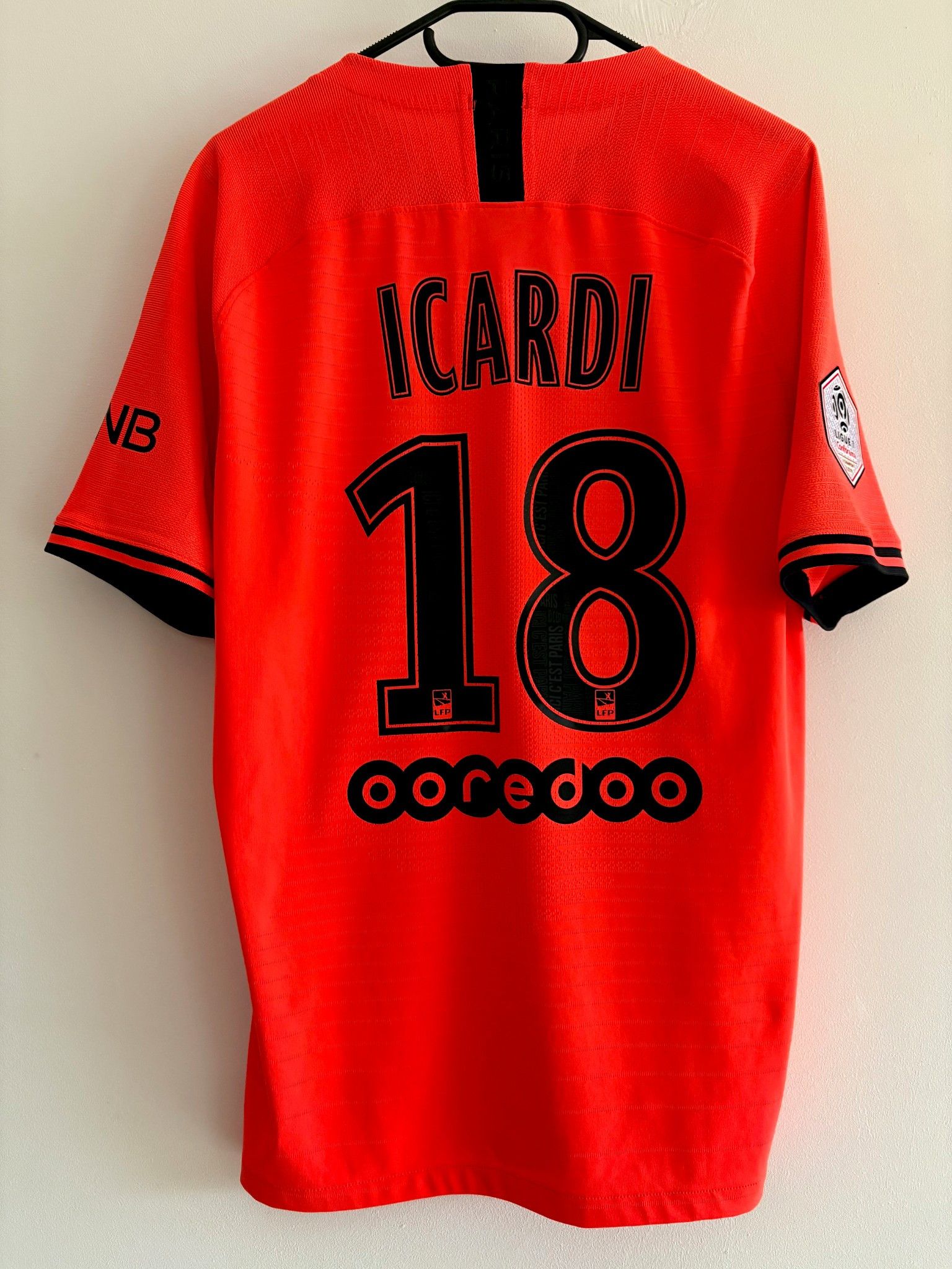 Jordan Brand PSG 2019/20 Away - Icardi 18 - Authentic Player Version Size US L / EU 52-54 / 3 - 11 Thumbnail
