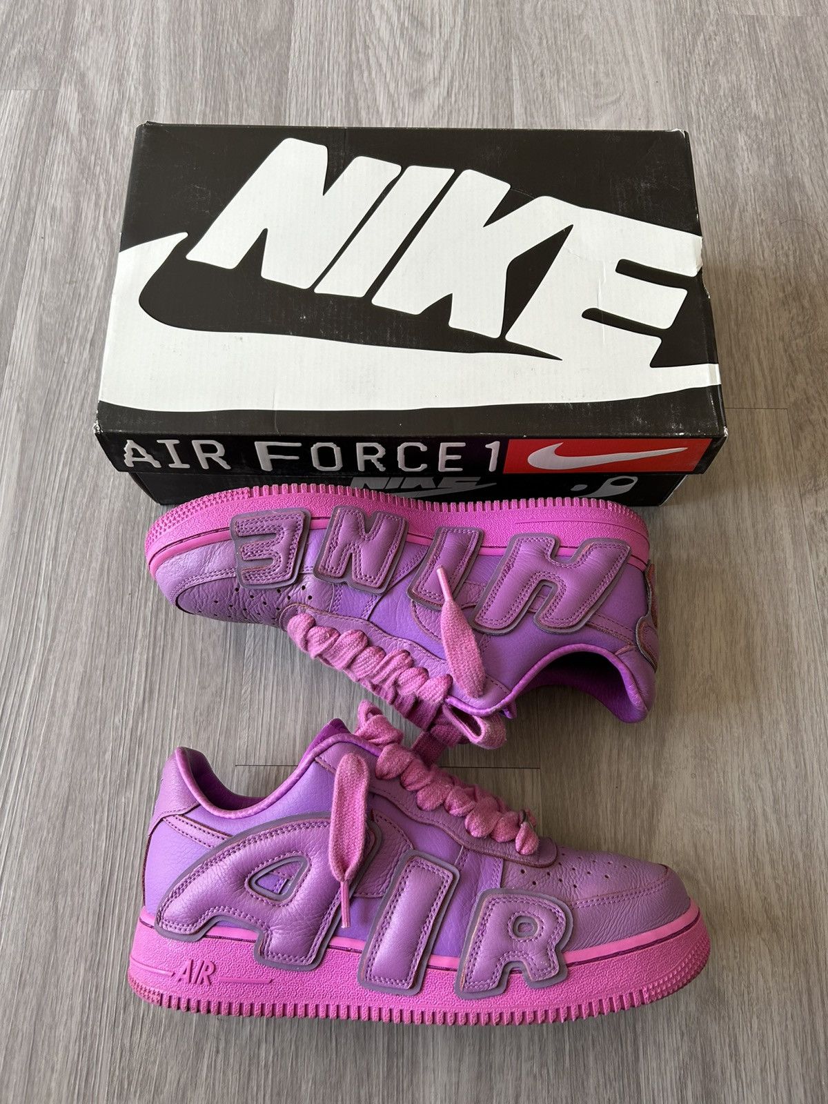 Cactus Plant Flea Market × Nike CPFM x Air Force 1 Low Fuchsia Dream Size 8 Size US 8 / EU 41 - 1 Thumbnail