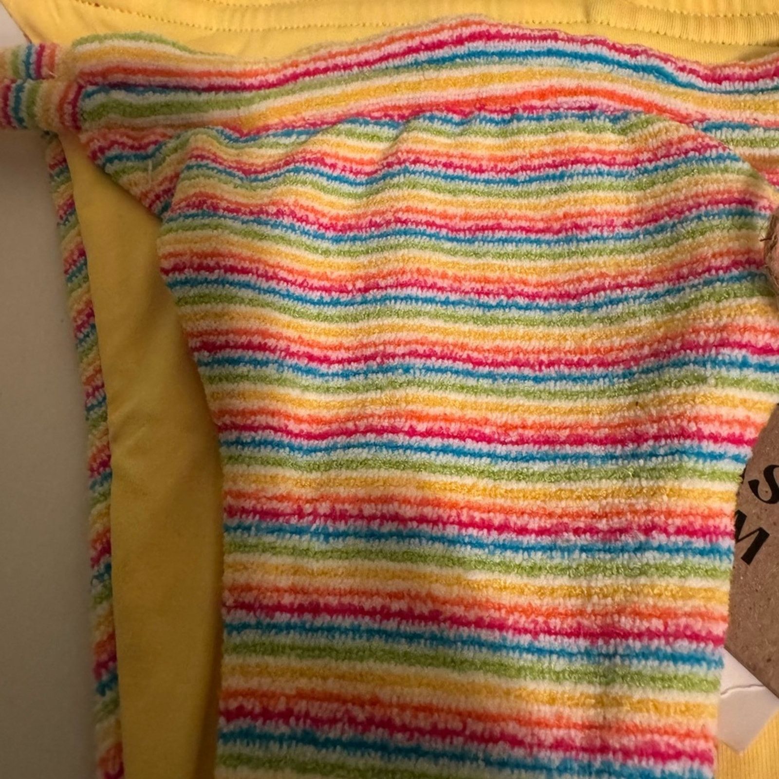 Free People Free People X Toast Swim Bikini Bottom, Rainbow Rib Size XS Size ONE SIZE - 6 Thumbnail