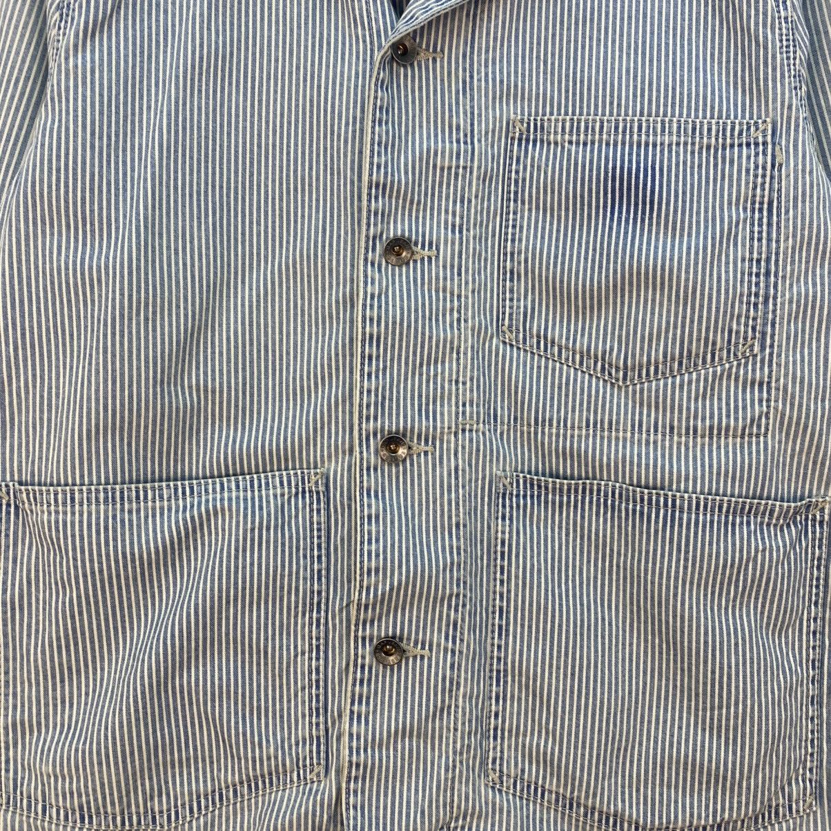 Gap 💥Vintage Gap Workwear Hikory Stripe Jacket Size US M / EU 48-50 / 2 - 7 Thumbnail