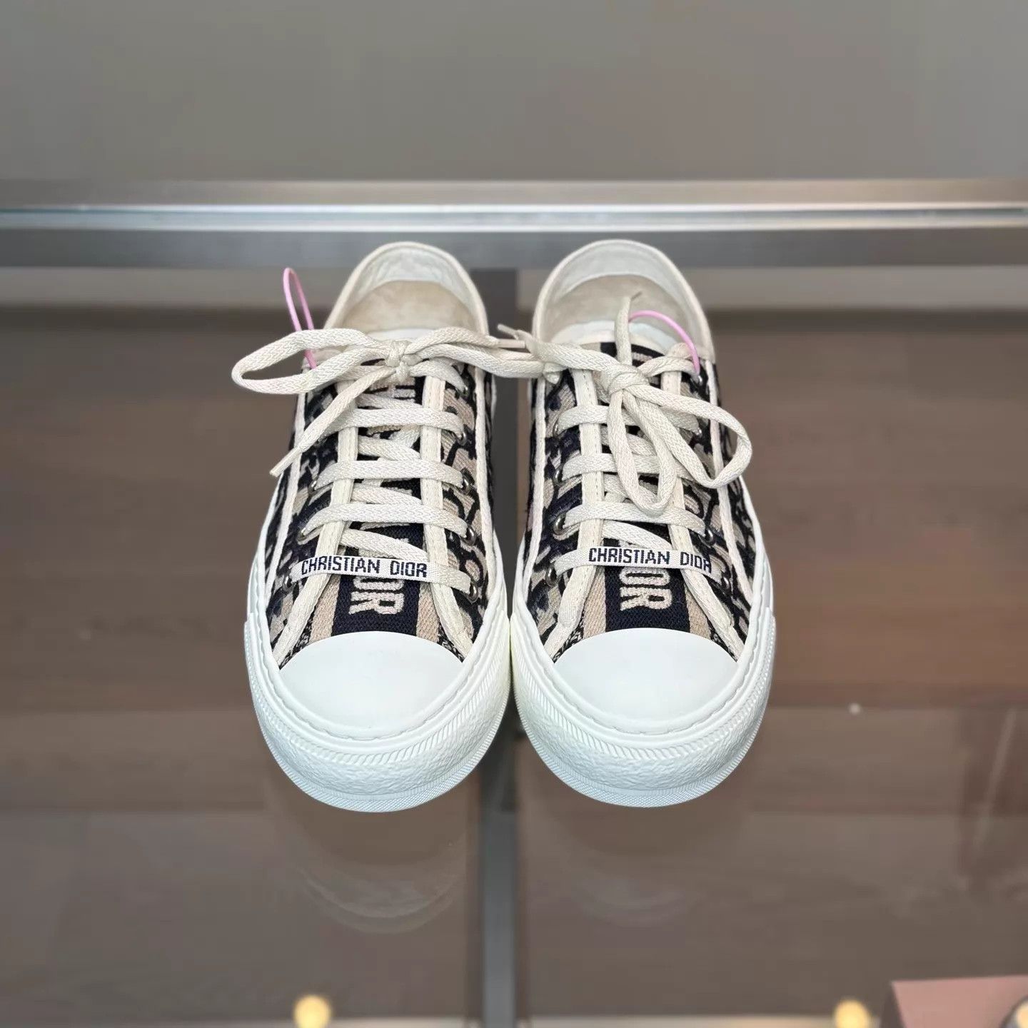 Dior Dior Walk'n'Dior Oblique Monogram Sneaker 36 Women's Size US 5.5 / IT 35.5 - 6 Thumbnail