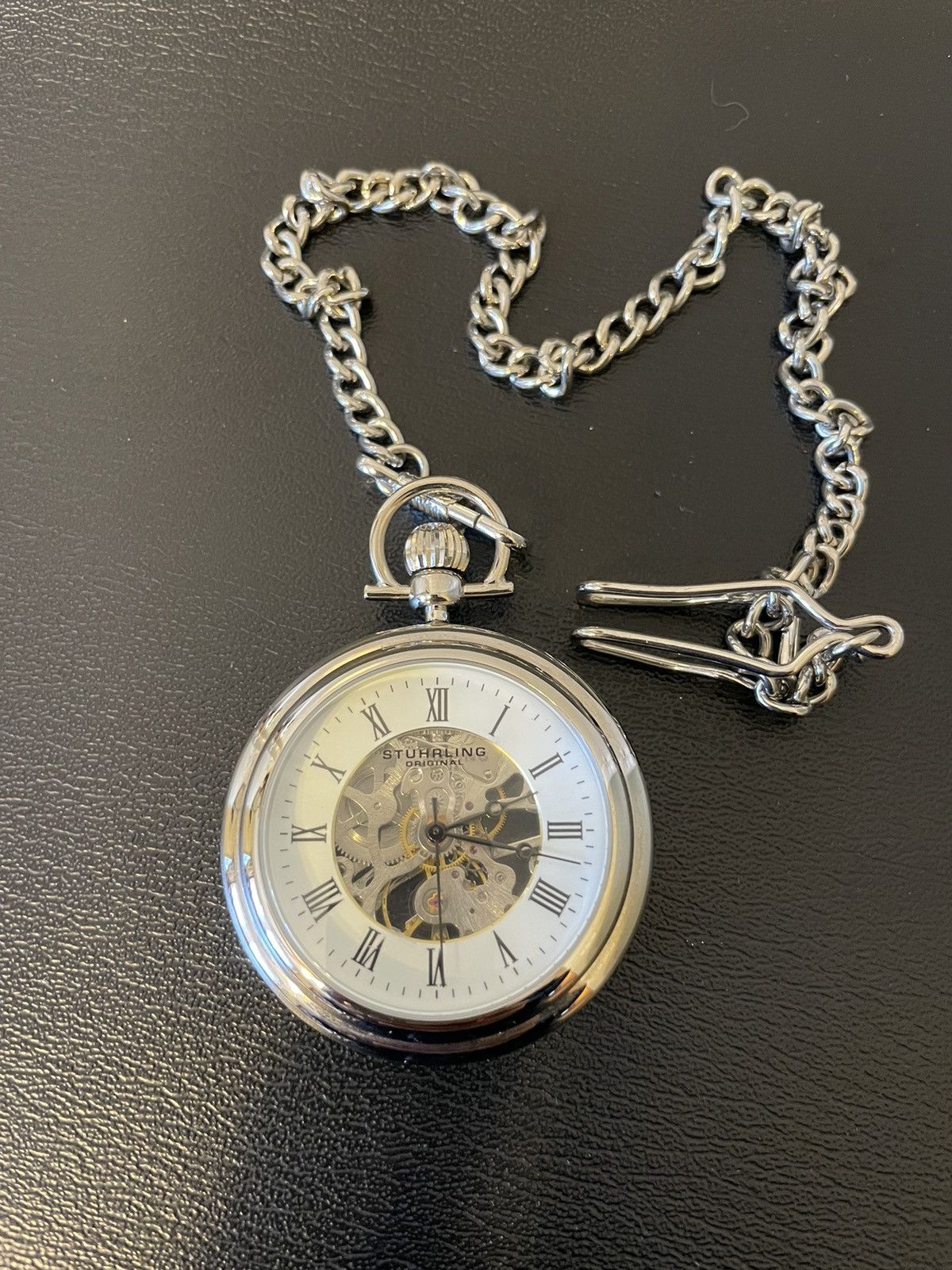 Sturhling Sterling original automatic pocket watch Size ONE SIZE - 1 Thumbnail