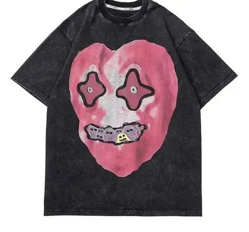 VIBE Heart Monster Print Tshirt Size US M / EU 48-50 / 2 - 1 Thumbnail