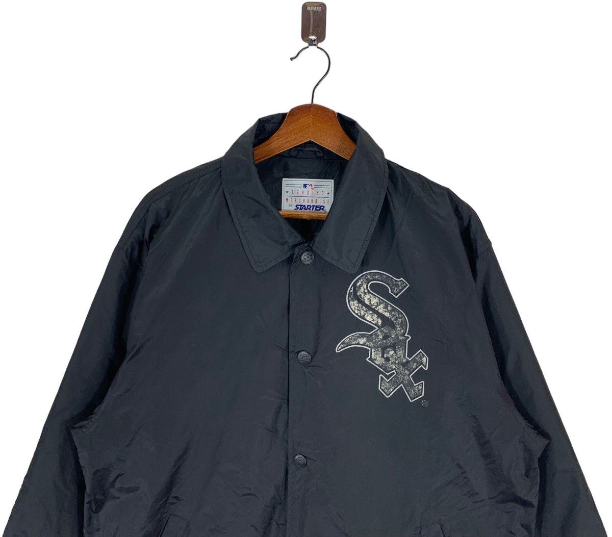 VINTAGE MLB CHICAGO WHITE SOX STARTER COACH JACKET