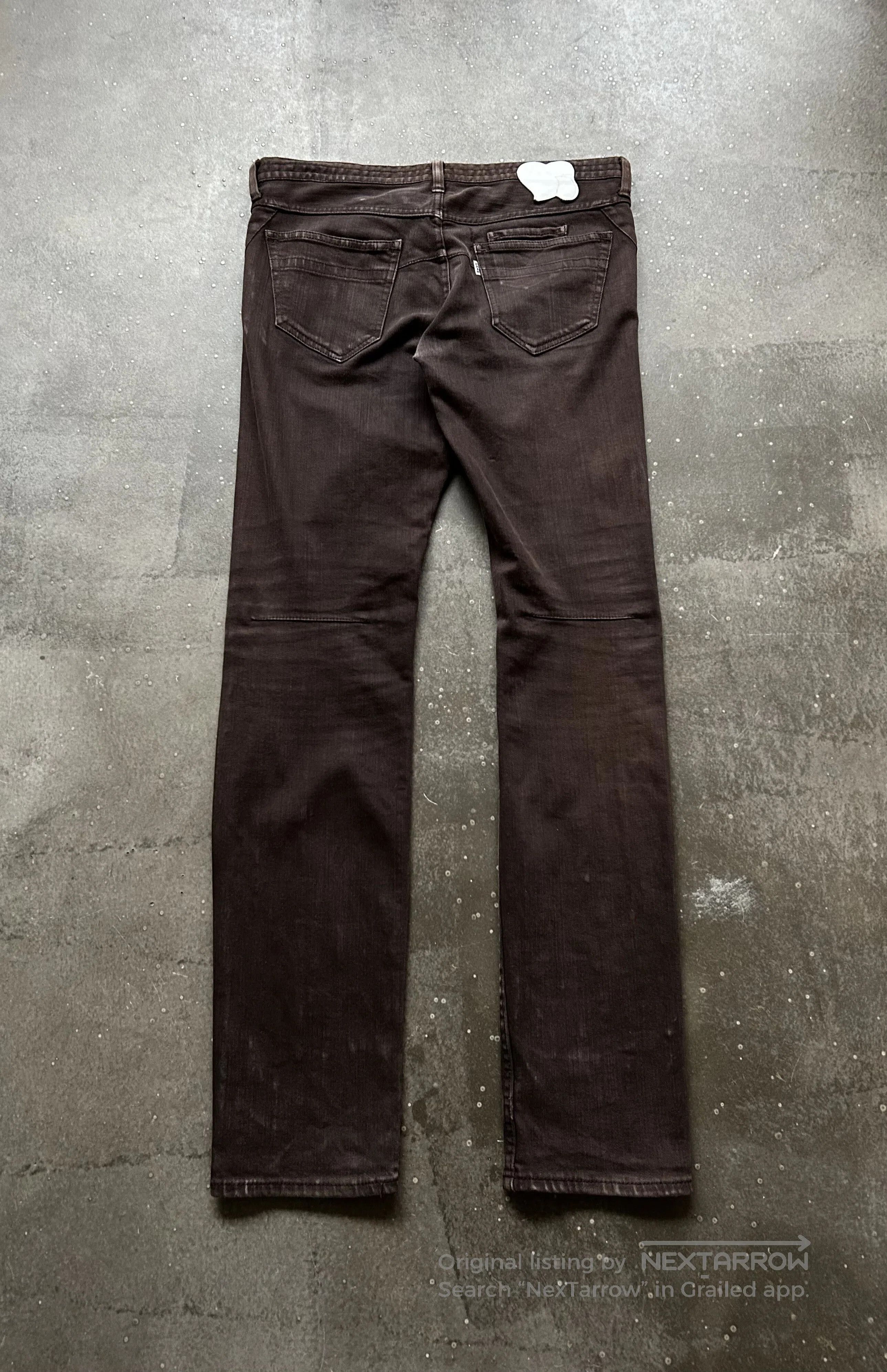 Number (N)ine number nine washed brown jeans. Size US 34 / EU 50 - 6 Thumbnail