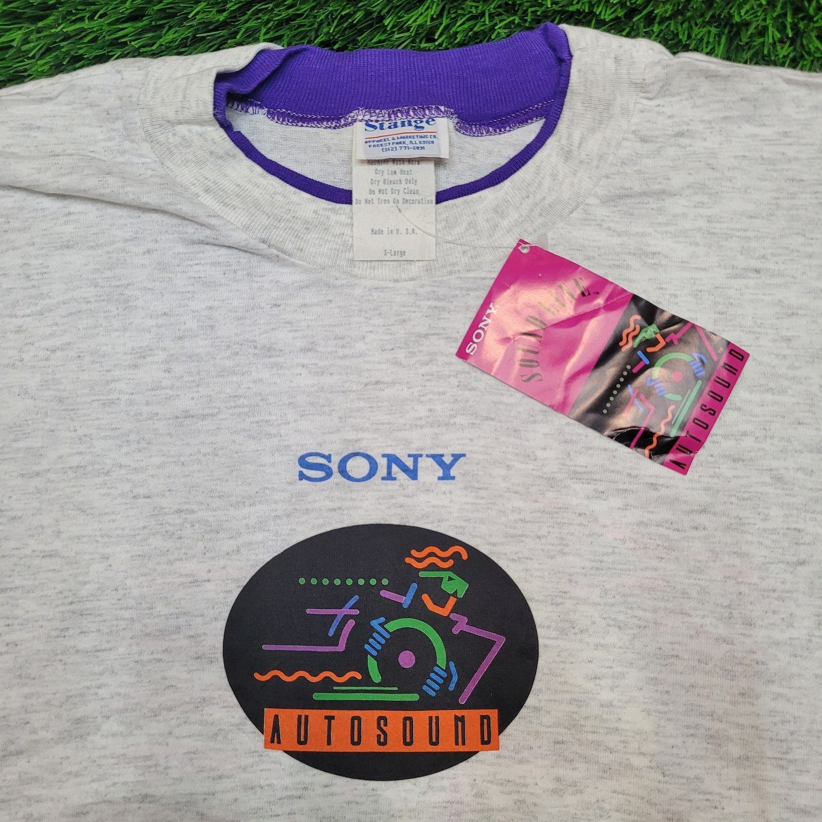 Other VTG 90s Sony Autosound T-Shirt Mens XL NOS Deadstock Size US XL / EU 56 / 4 - 2 Thumbnail