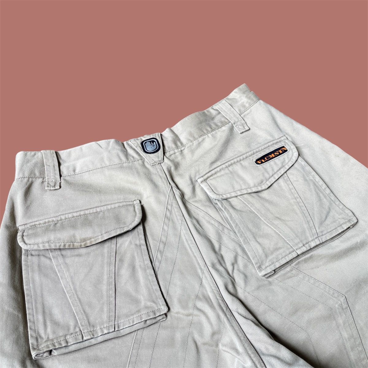 Vintage × Volcom Vintage 90’s Volcom Stone “Apocalypse Shorts” Jorts Cargo Size US 30 / EU 46 - 6 Thumbnail