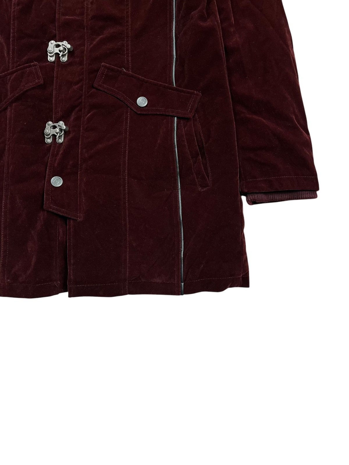 BUFFALO BOBS 2000s In The Attic - Fireman Fur Hoodie Velour Jacket Size US M / EU 48-50 / 2 - 4 Thumbnail